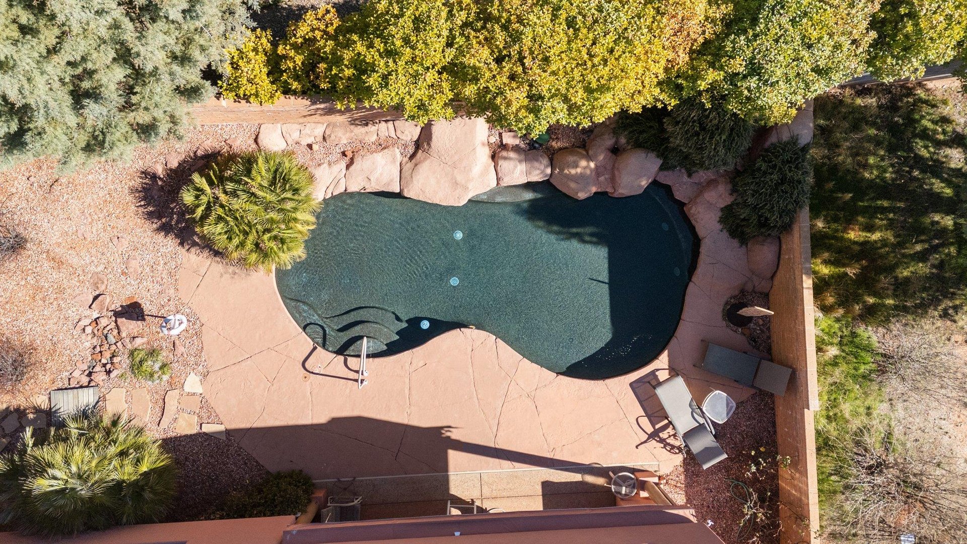 Ariel View Of Pool