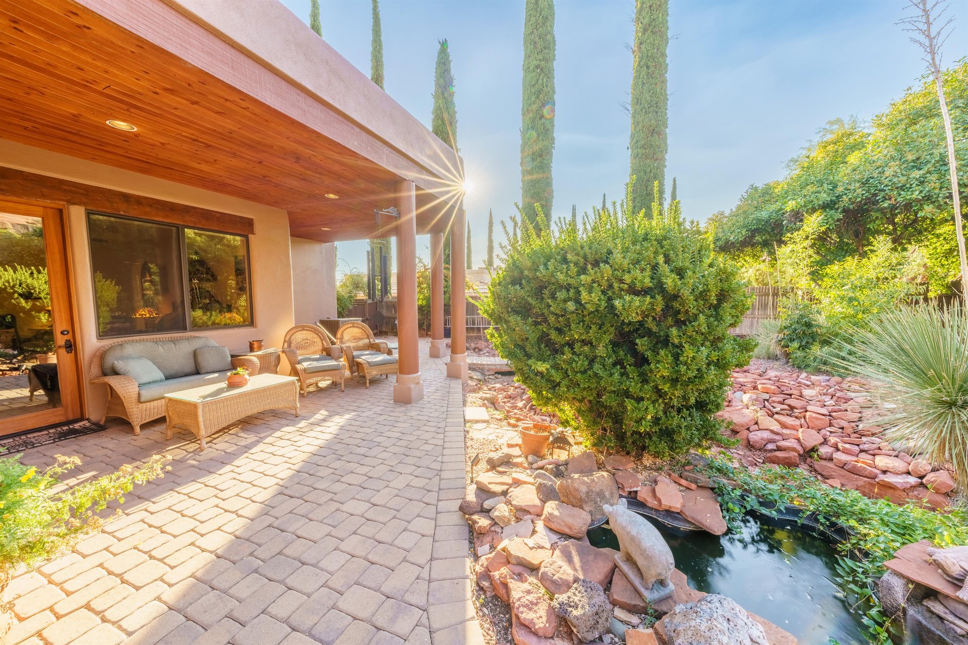 Outdoor Seating To Watch The Sunset