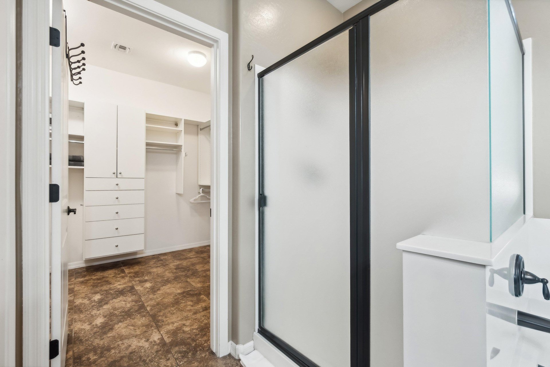 Large Walk in Shower