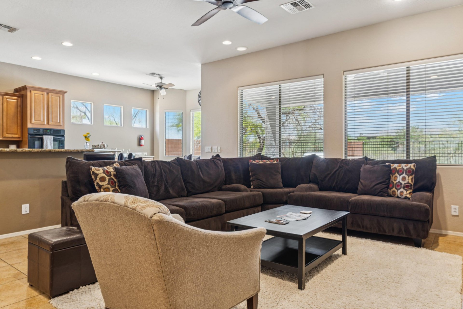 Big Comfy Couch to enjoy movie nights