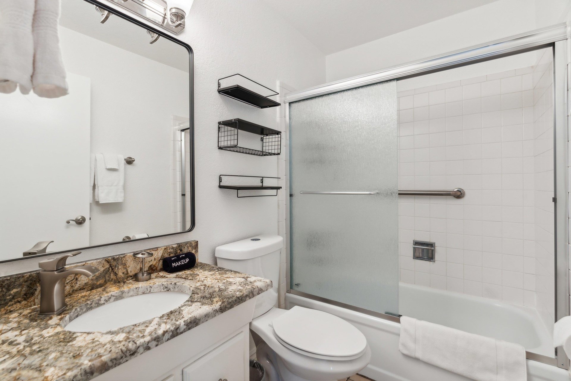 Guest Bathroom with TubShower combo