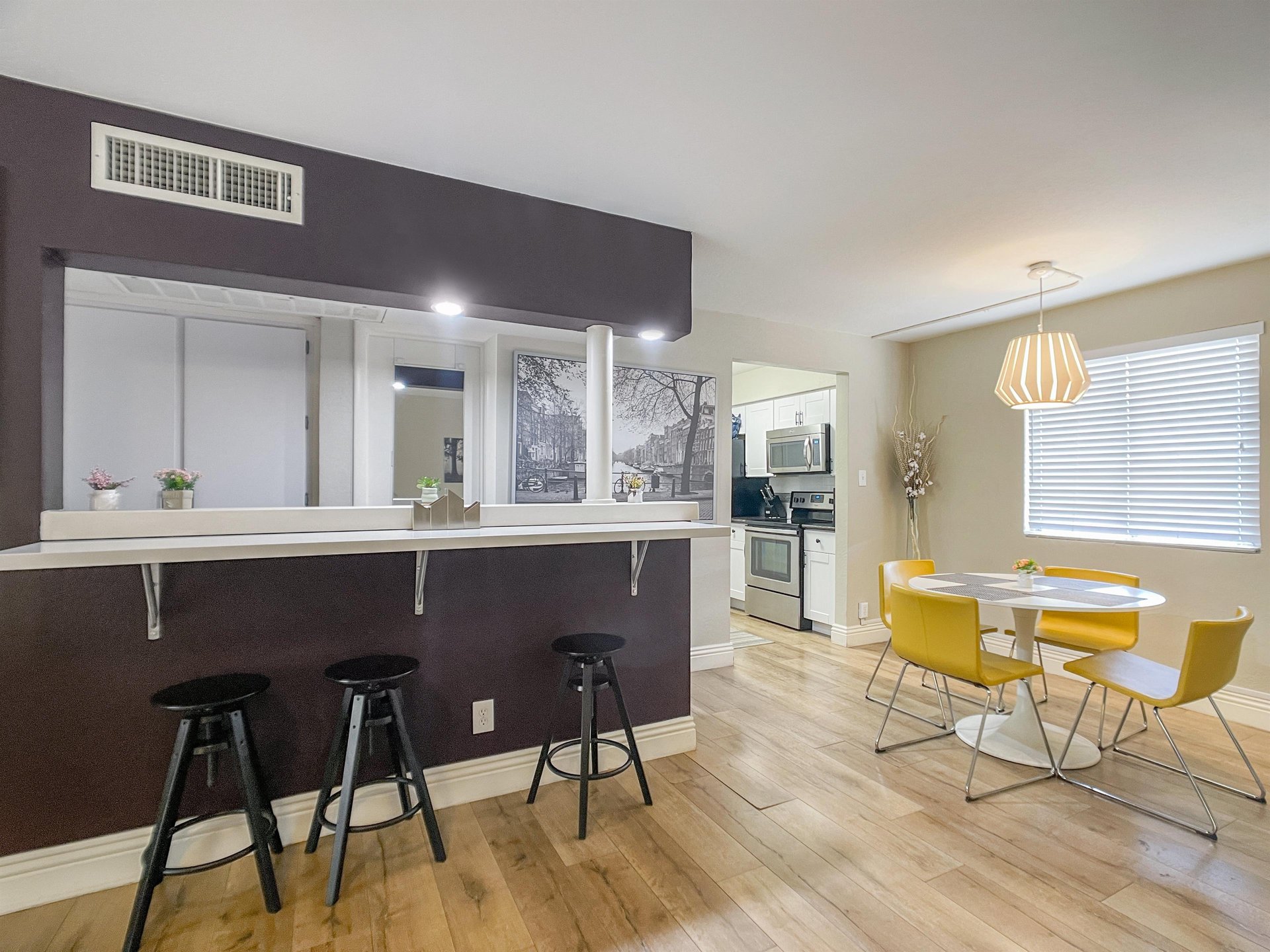 BarDining toward Kitchen