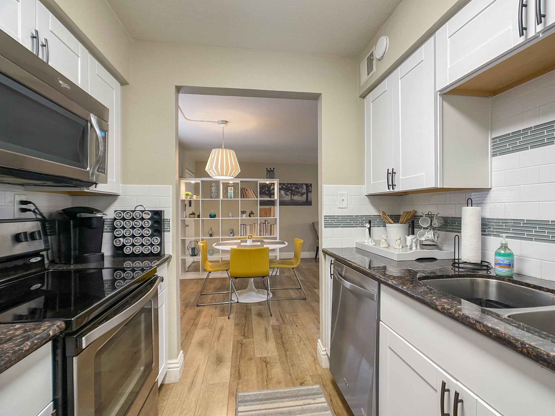 Kitchen toward Dining Area
