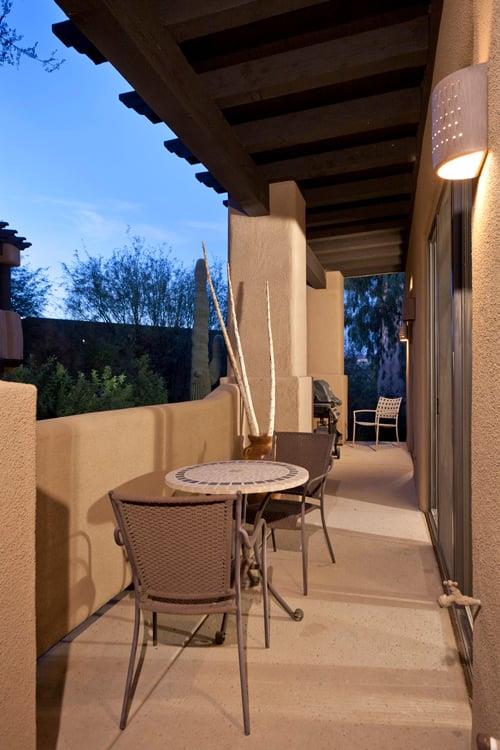 Private Covered Patio