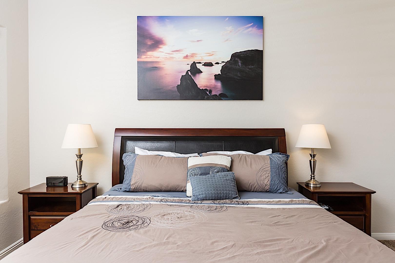 Master Suite  King Bed