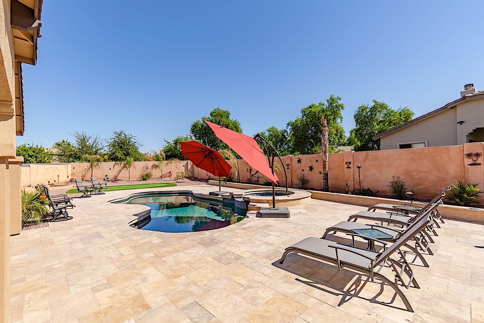 Plenty of places to lounge