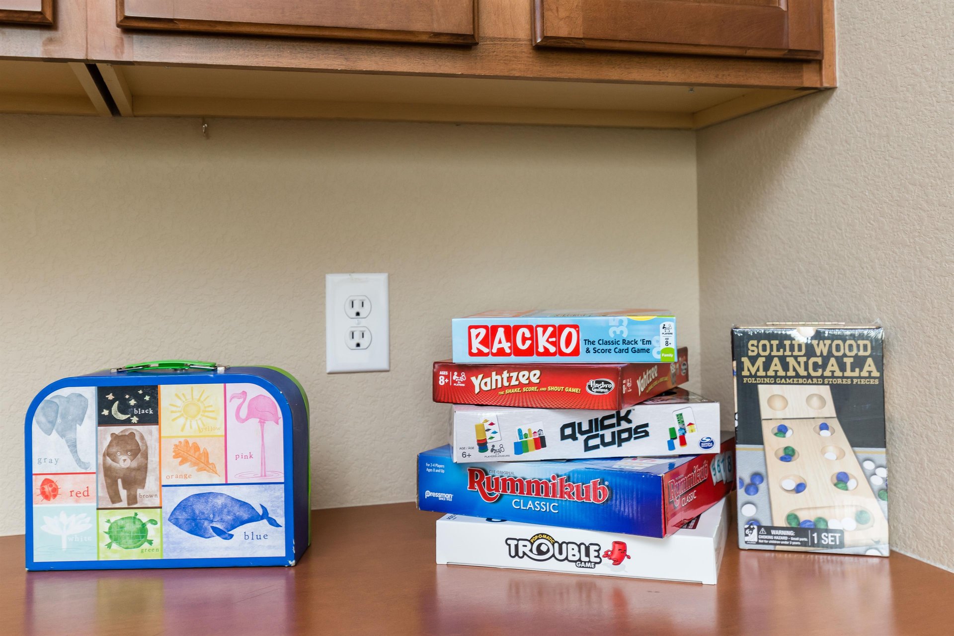 Standard set of games provided in the Spring of 2020