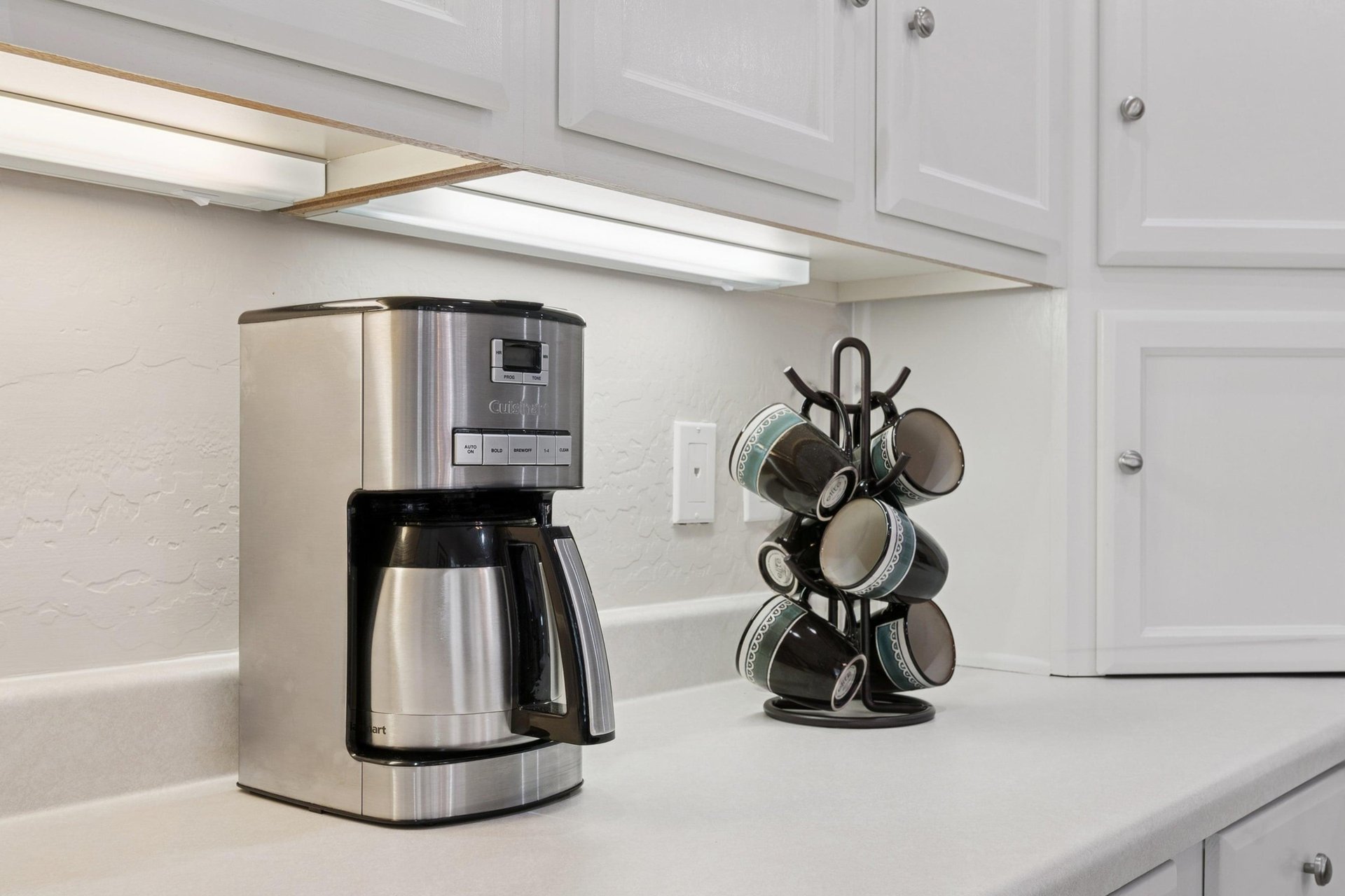 Charming coffee nook for your morning brew