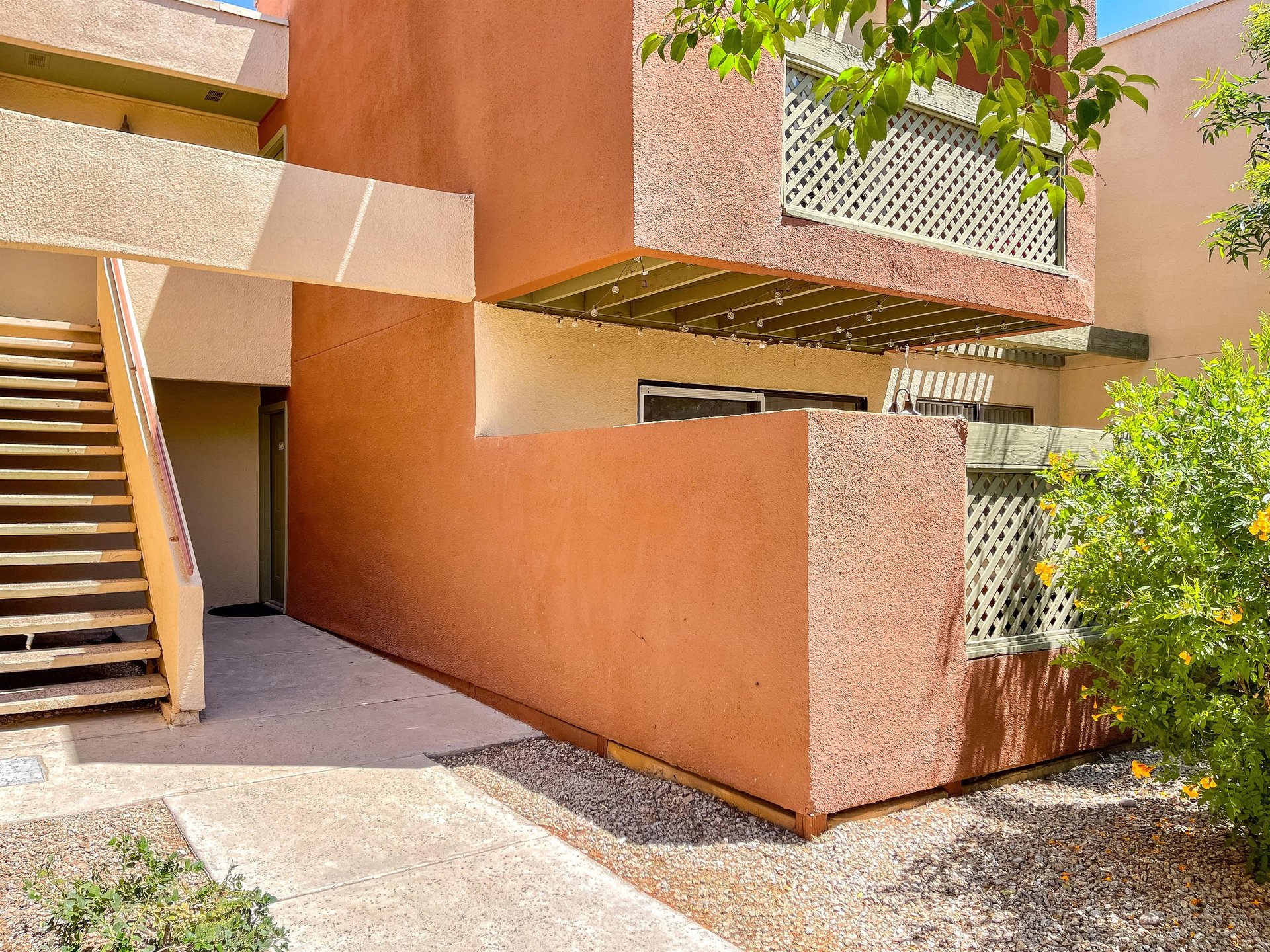 Ground floor condo with patio