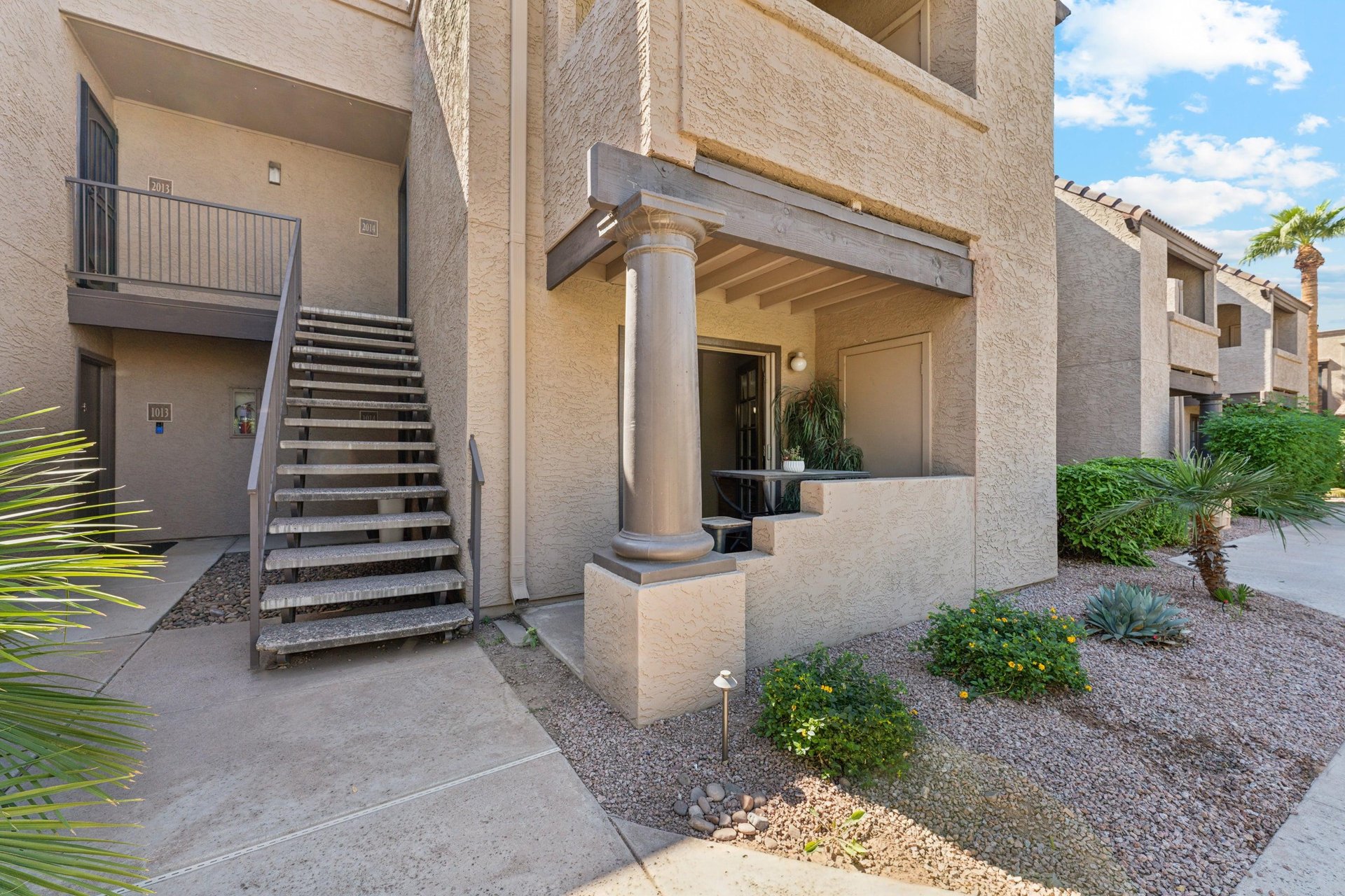 Exterior View of Front Entry