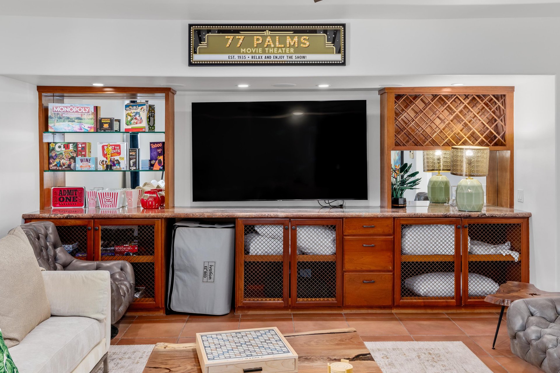 Gather around to watch your favorite show