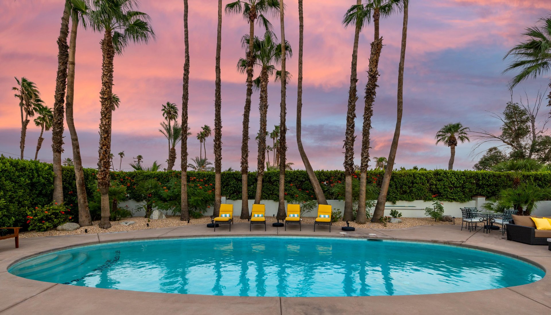 Time for a sunset swim