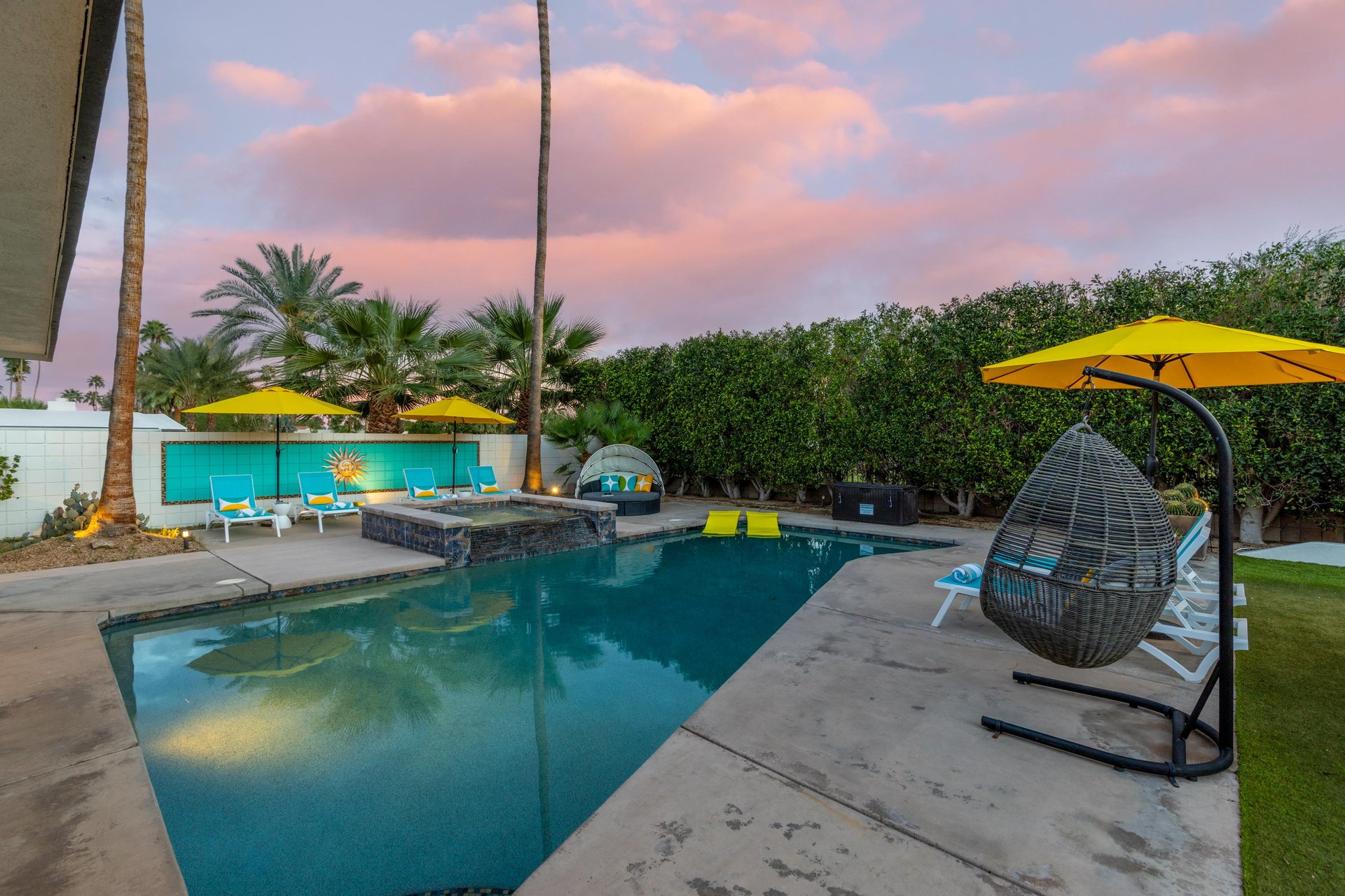 Gorgeous sunsets await