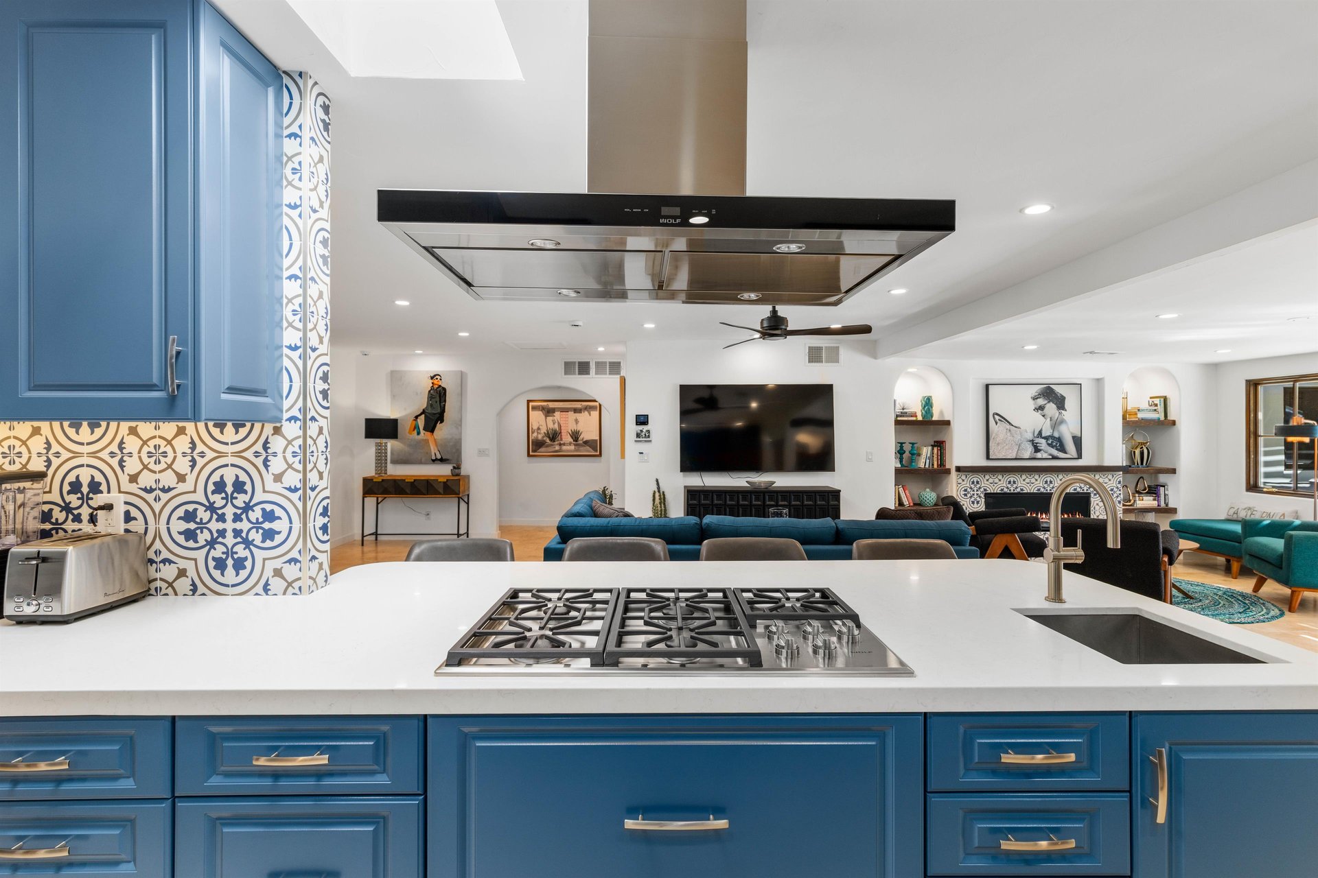 Chefs kitchen for cooking to your hearts content