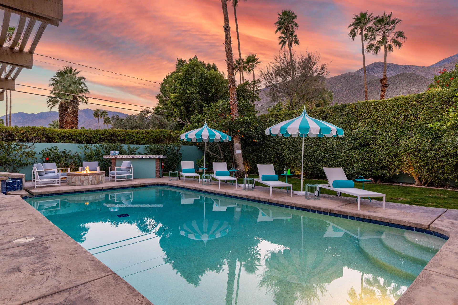 Gorgeous sunsets await