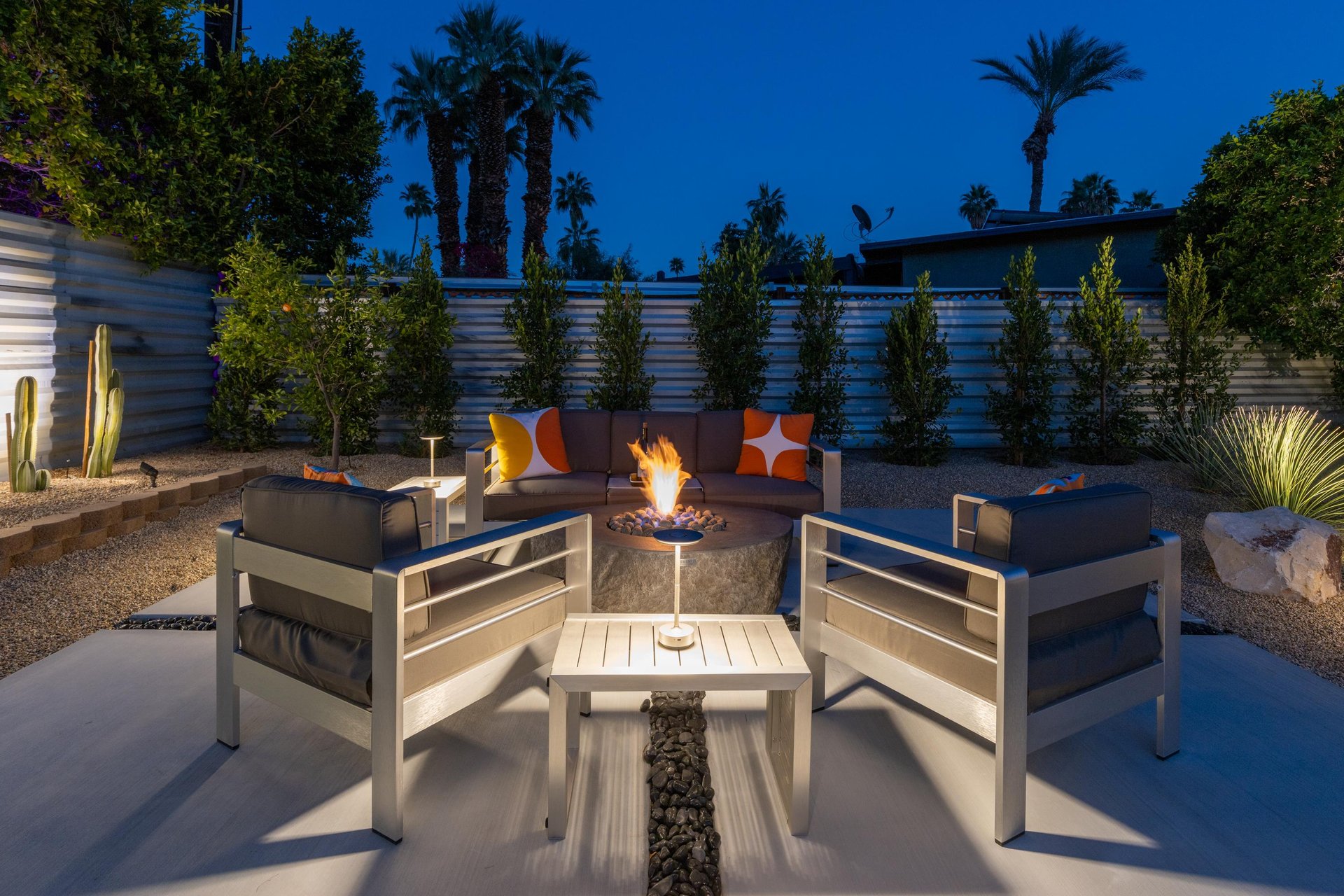 Gossip around the fire pit