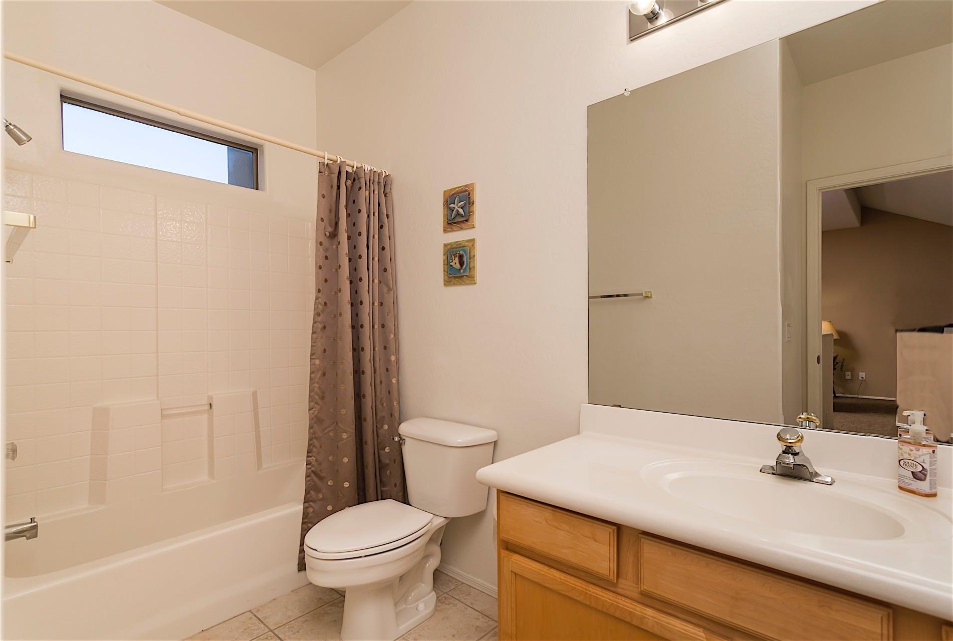 Second Bathroom with a tubshower combo