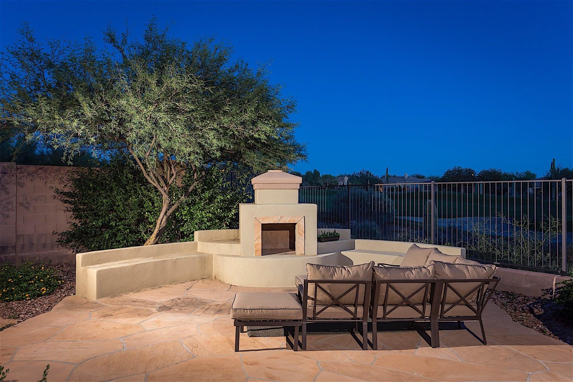 Outdoor Fireplace