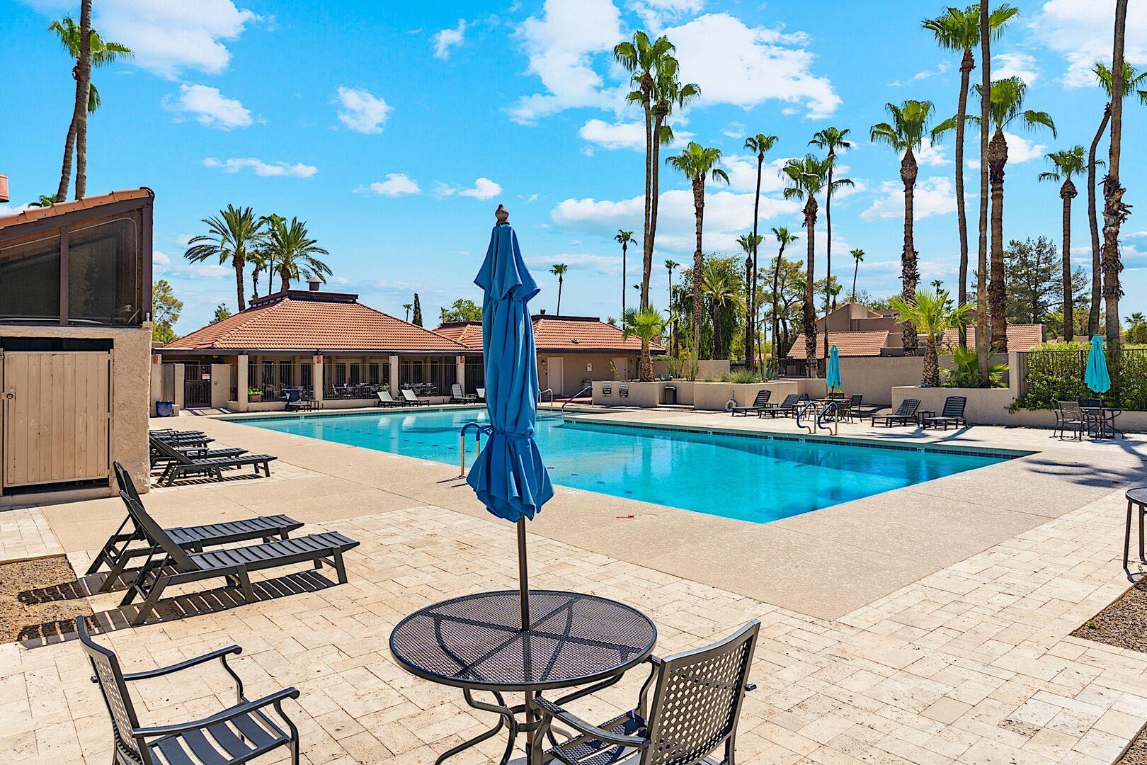 ...or take a dip in the Community Pool