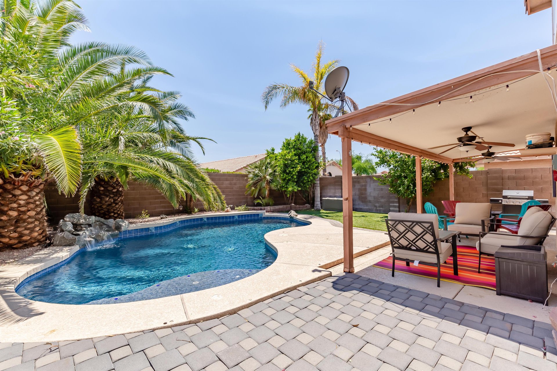 Covered Patio wFans