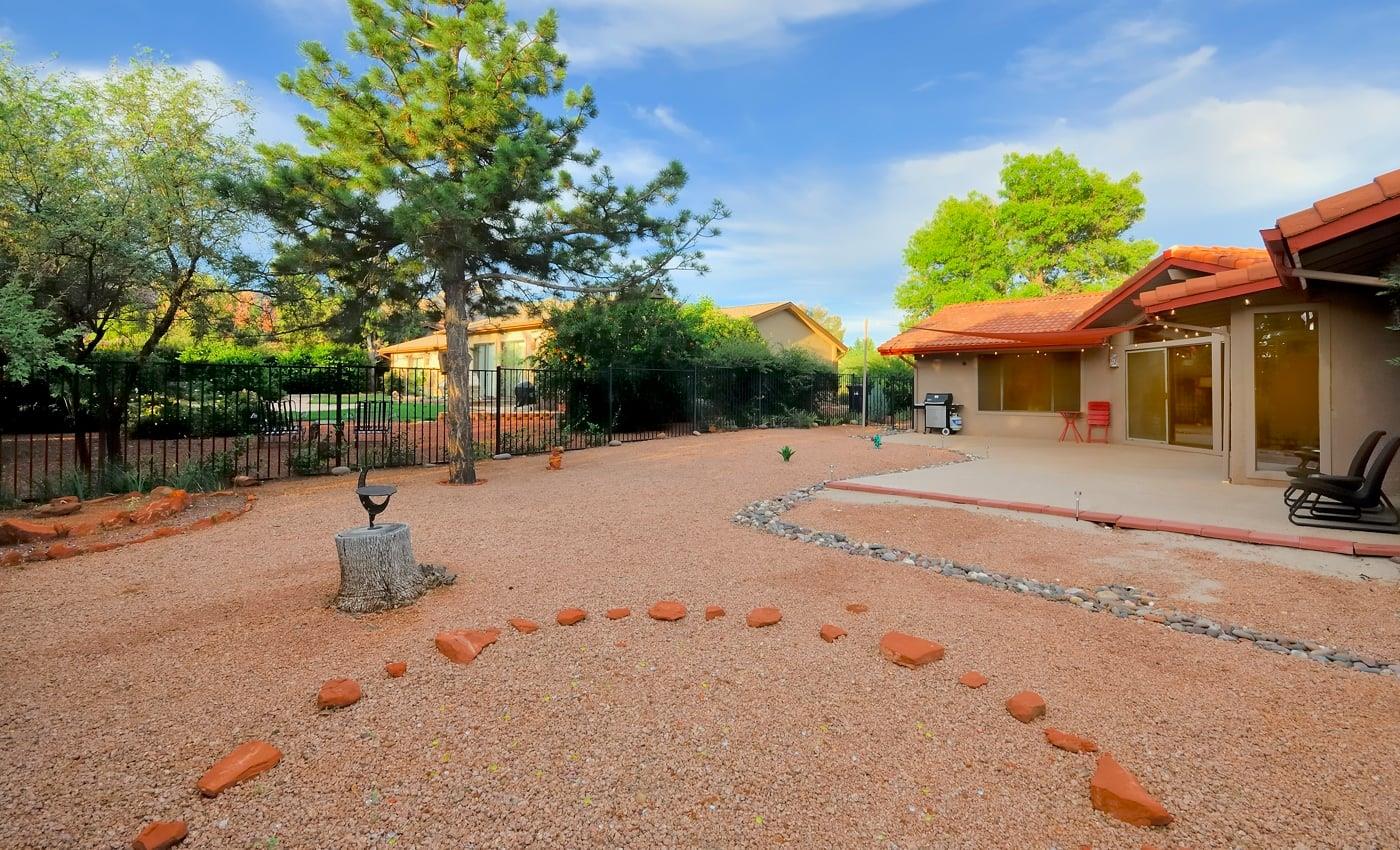 Back yard
