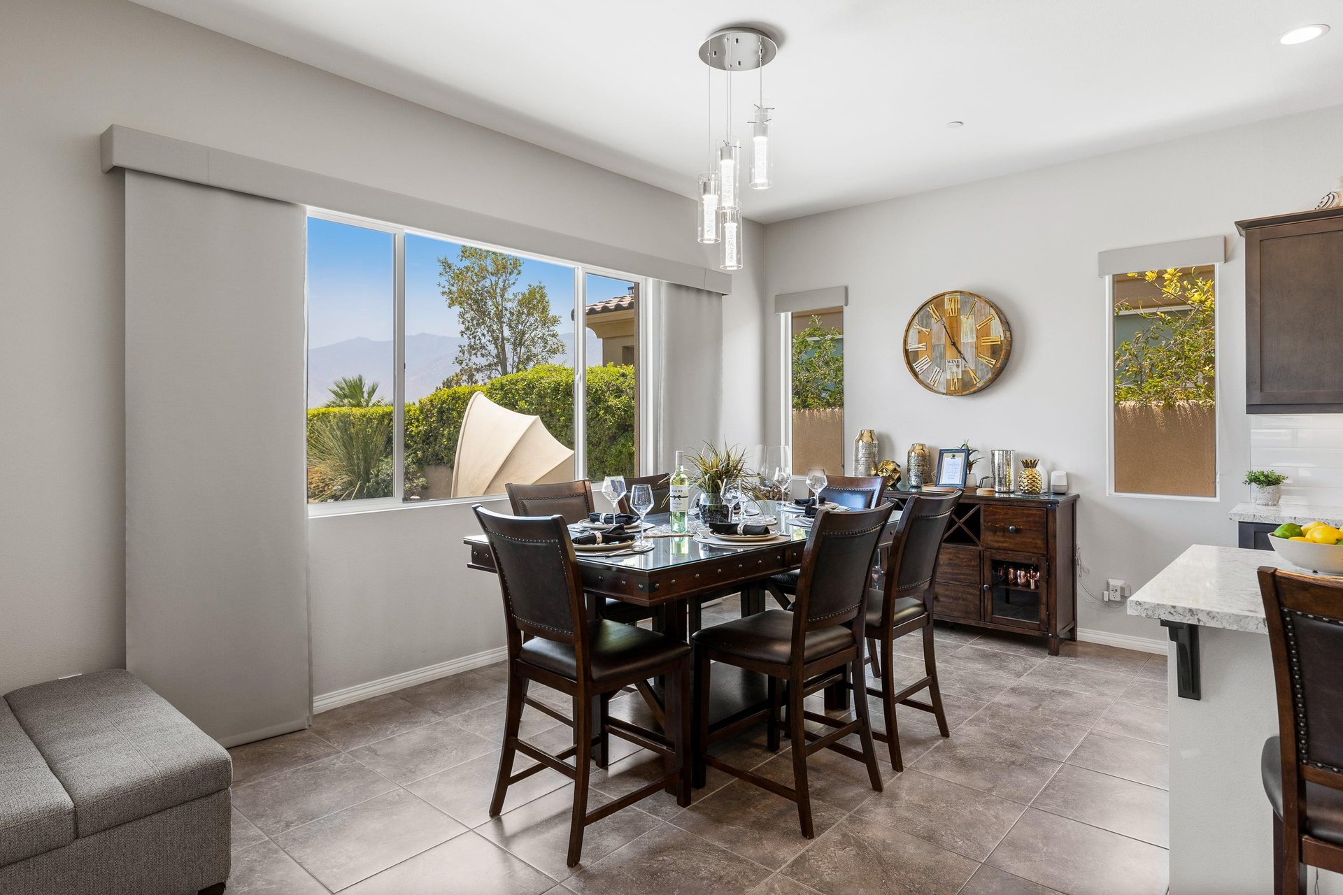 Dining for up to 8