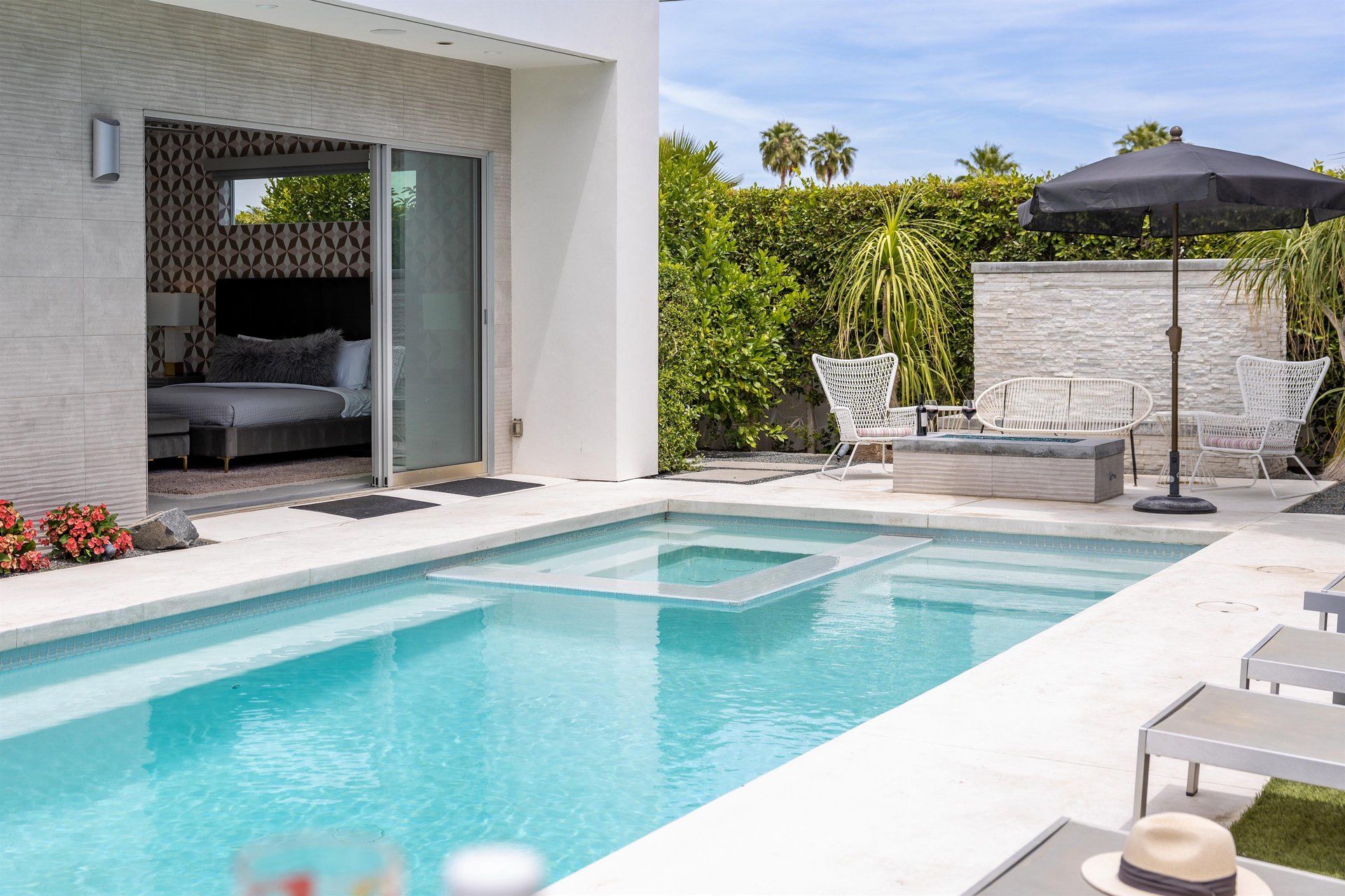 Sparkling pool