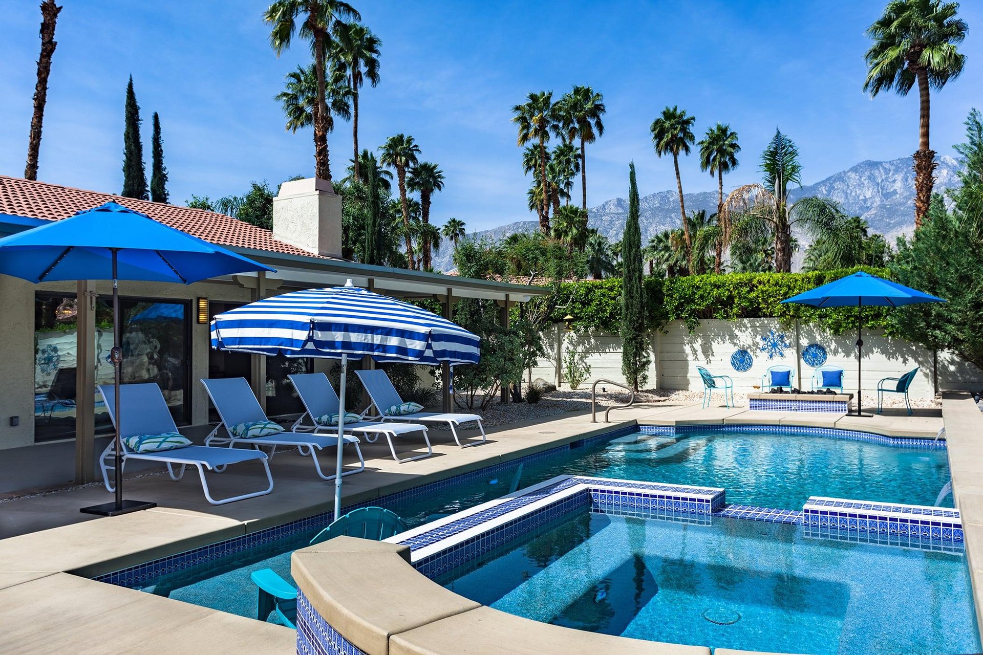 Plenty of outdoor spaces to relax