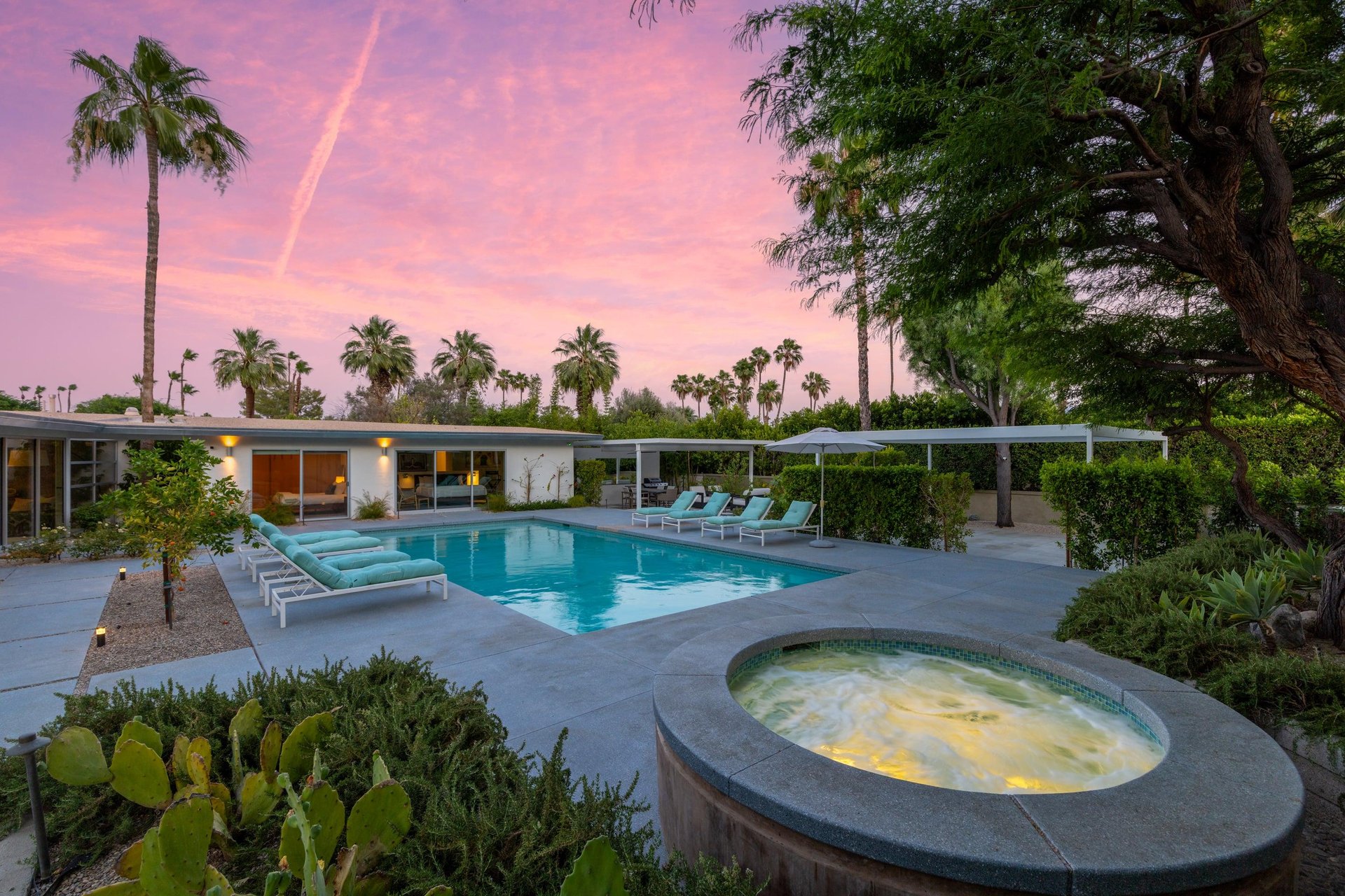 The perfect space to unwind and catch a breathtaking sunset
