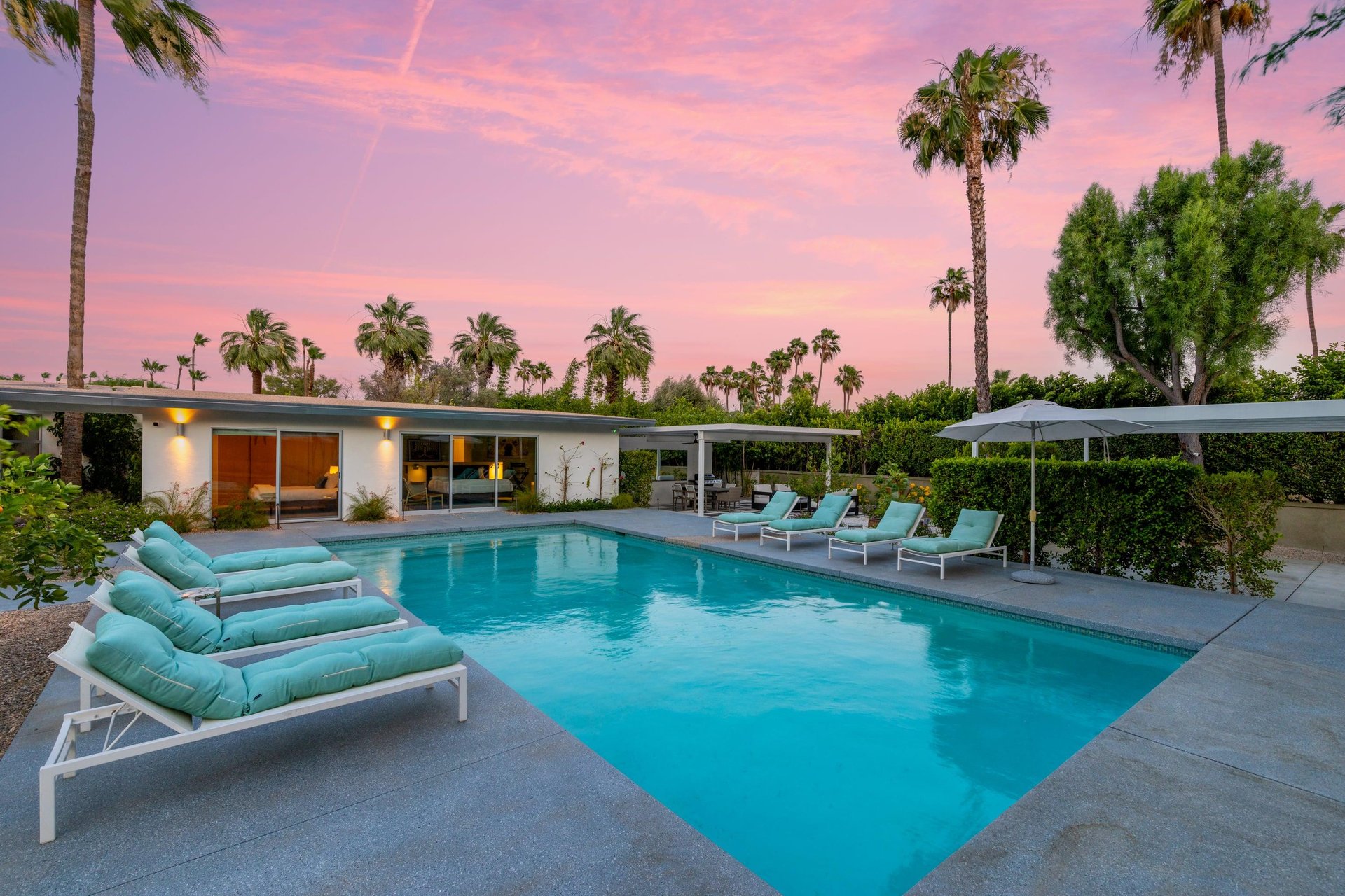 The perfect space to unwind and catch a breathtaking sunset
