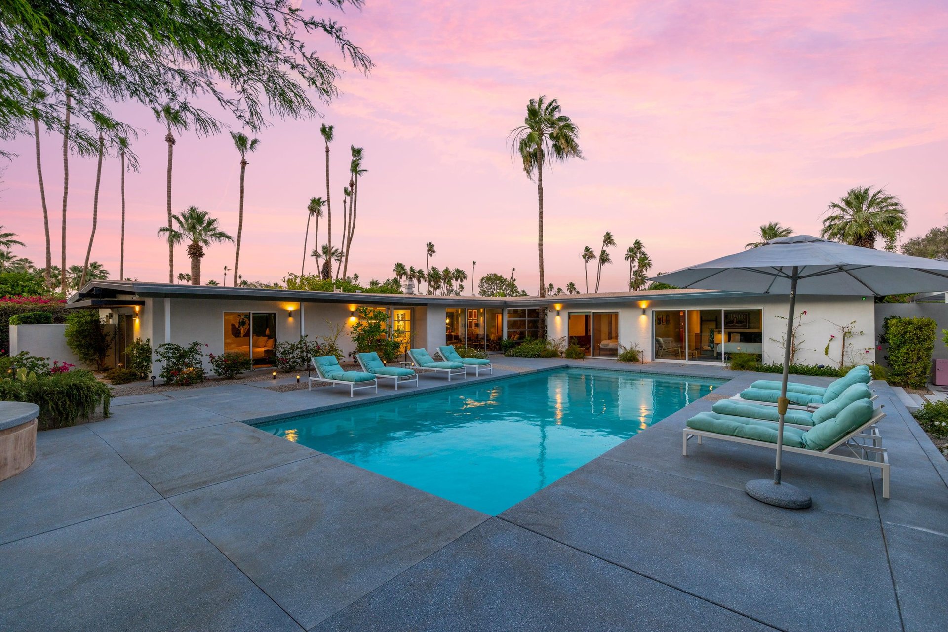 The perfect space to unwind and catch a breathtaking sunset
