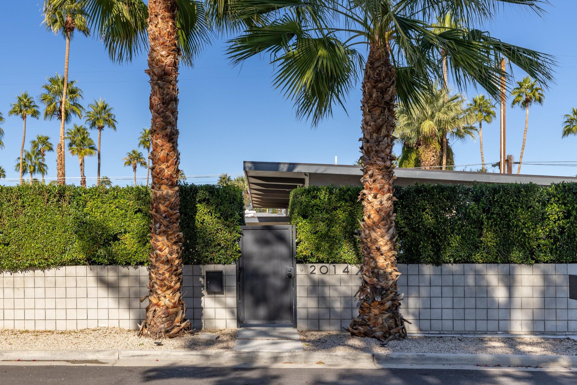 Modern entrance