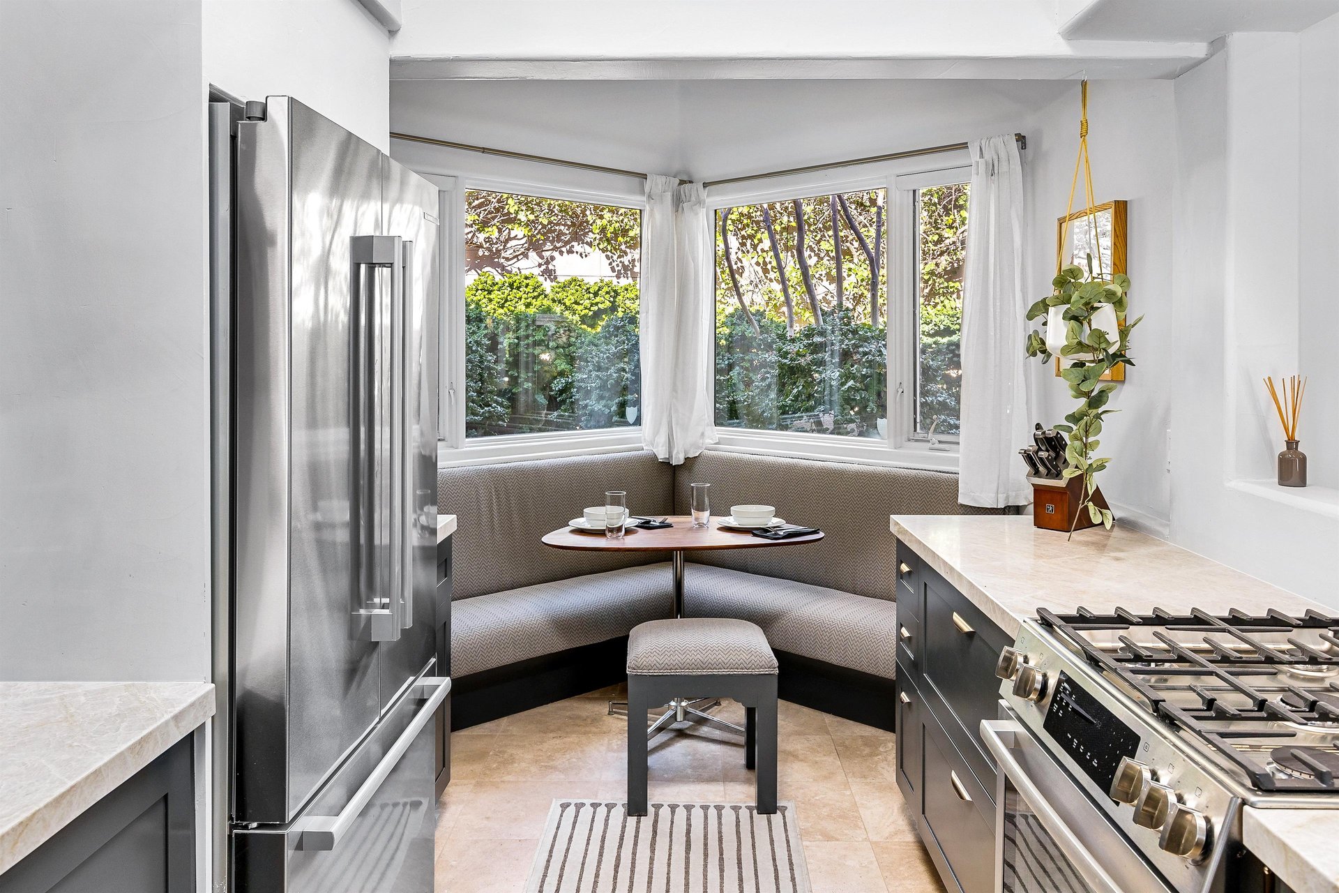 The perfect breakfast nook