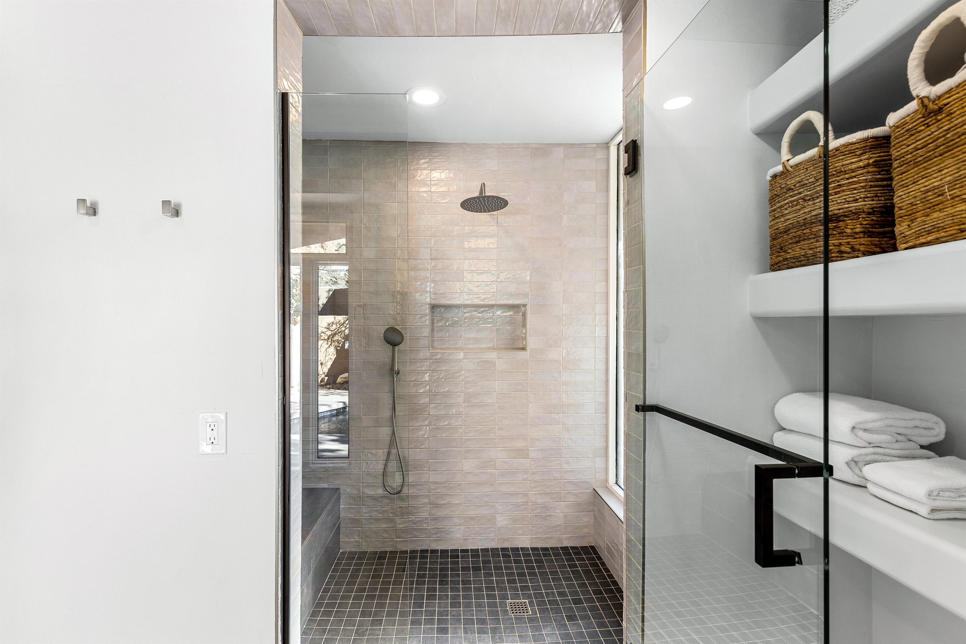 Waterfall shower