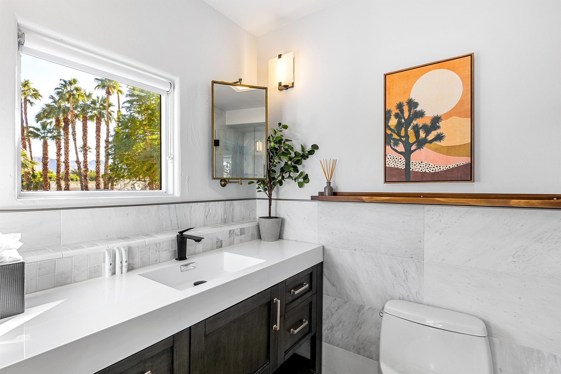 Spalike guest bath