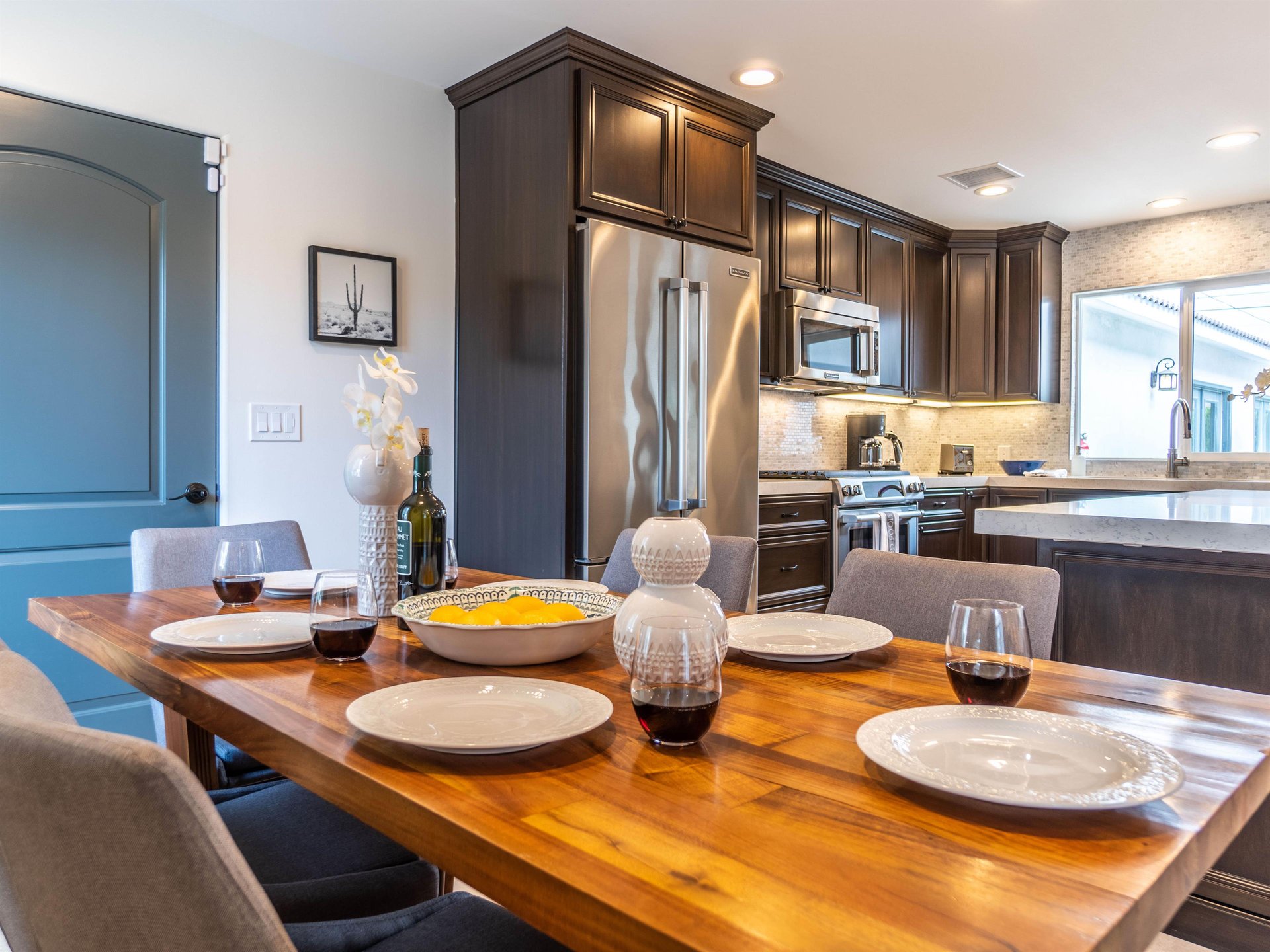 Stylish dining room