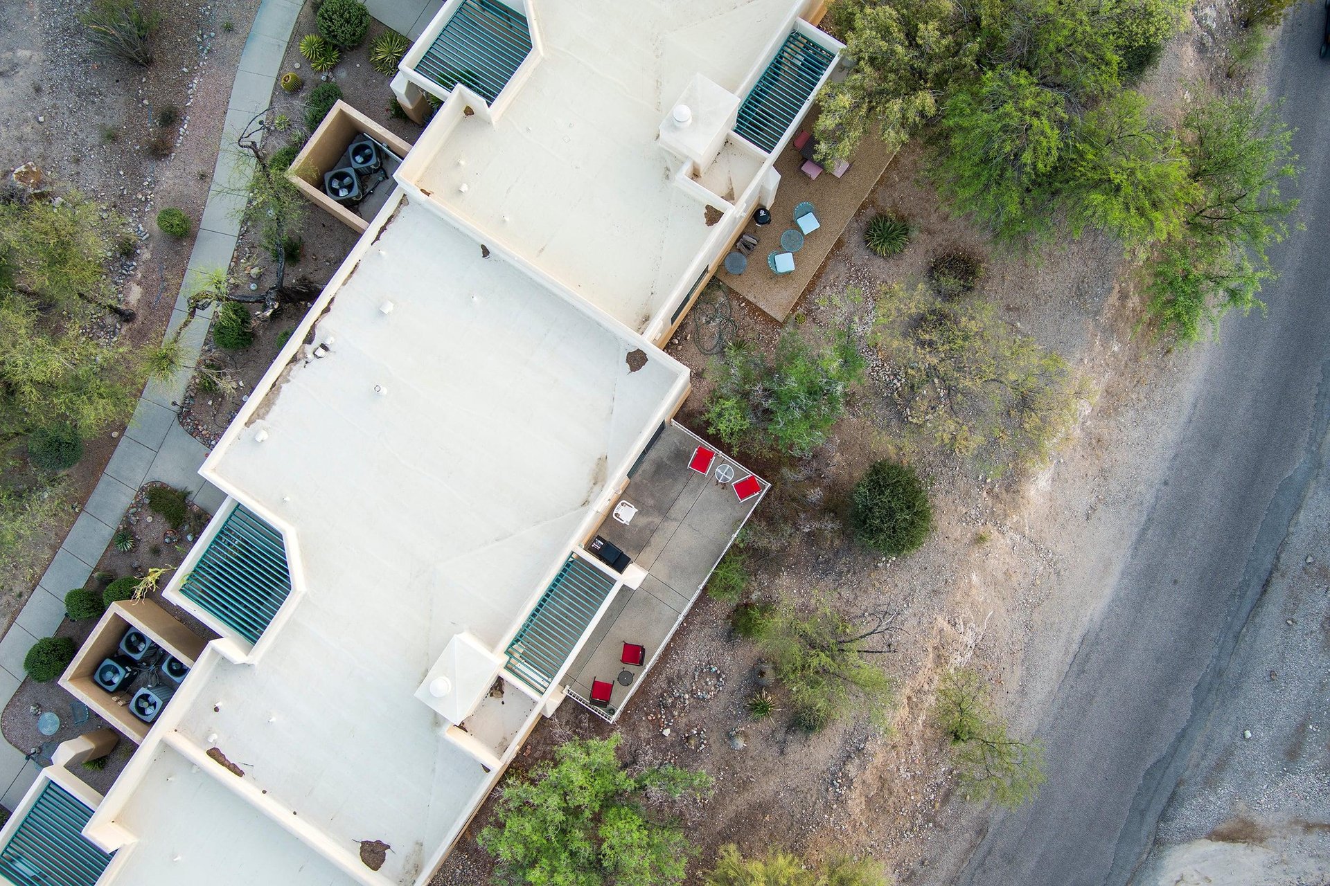 View of unit complex.