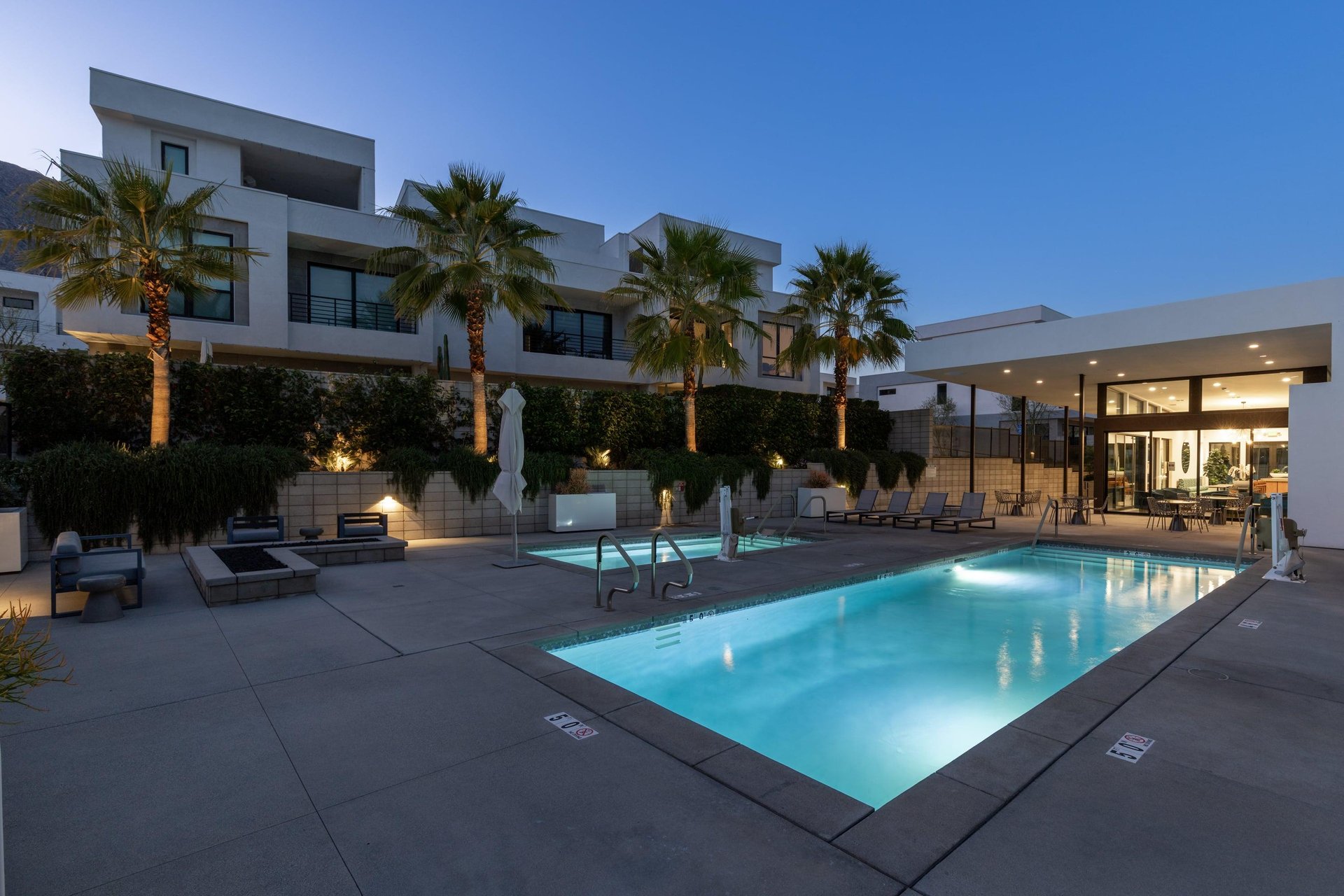 Modern resort