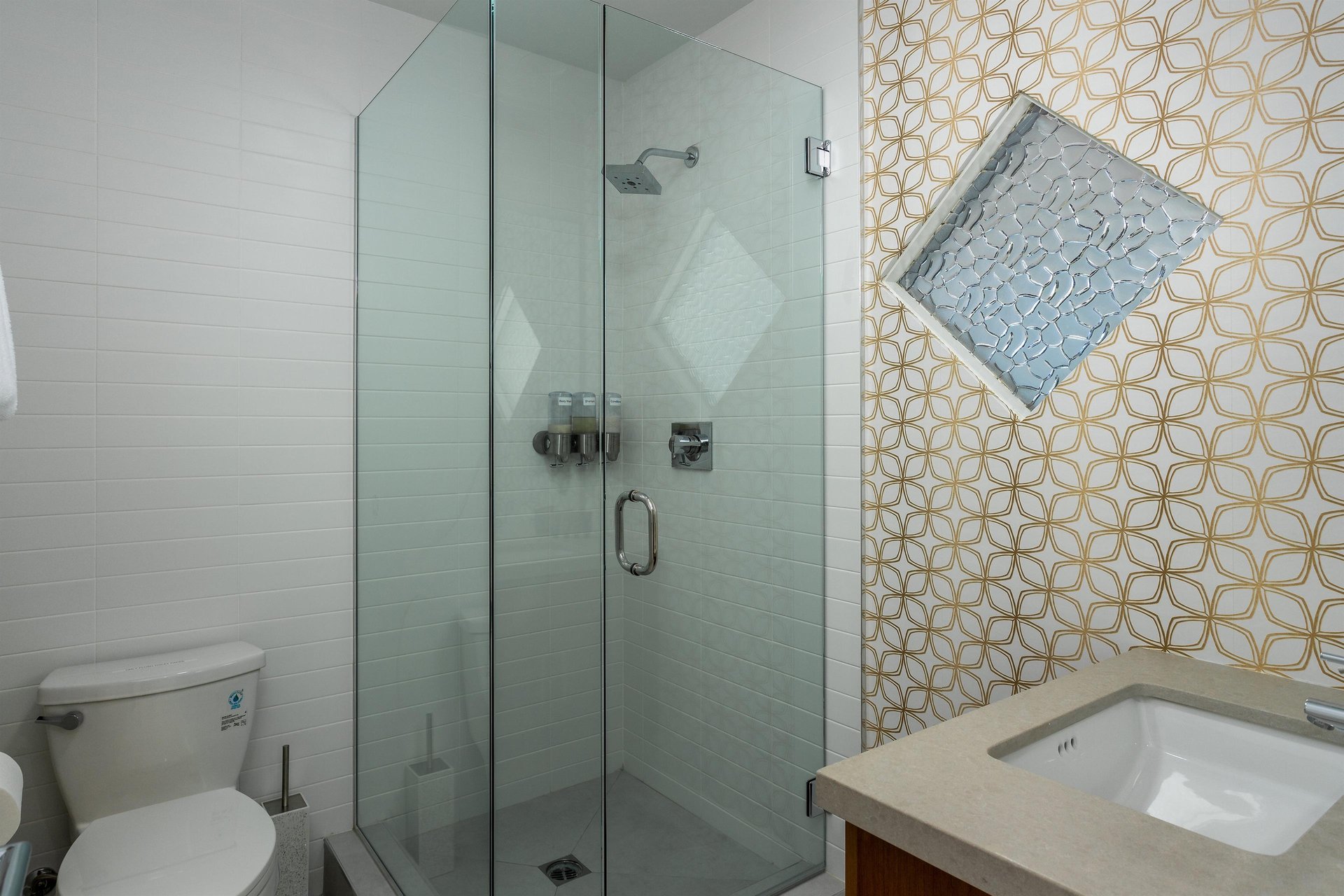 Waterfall shower