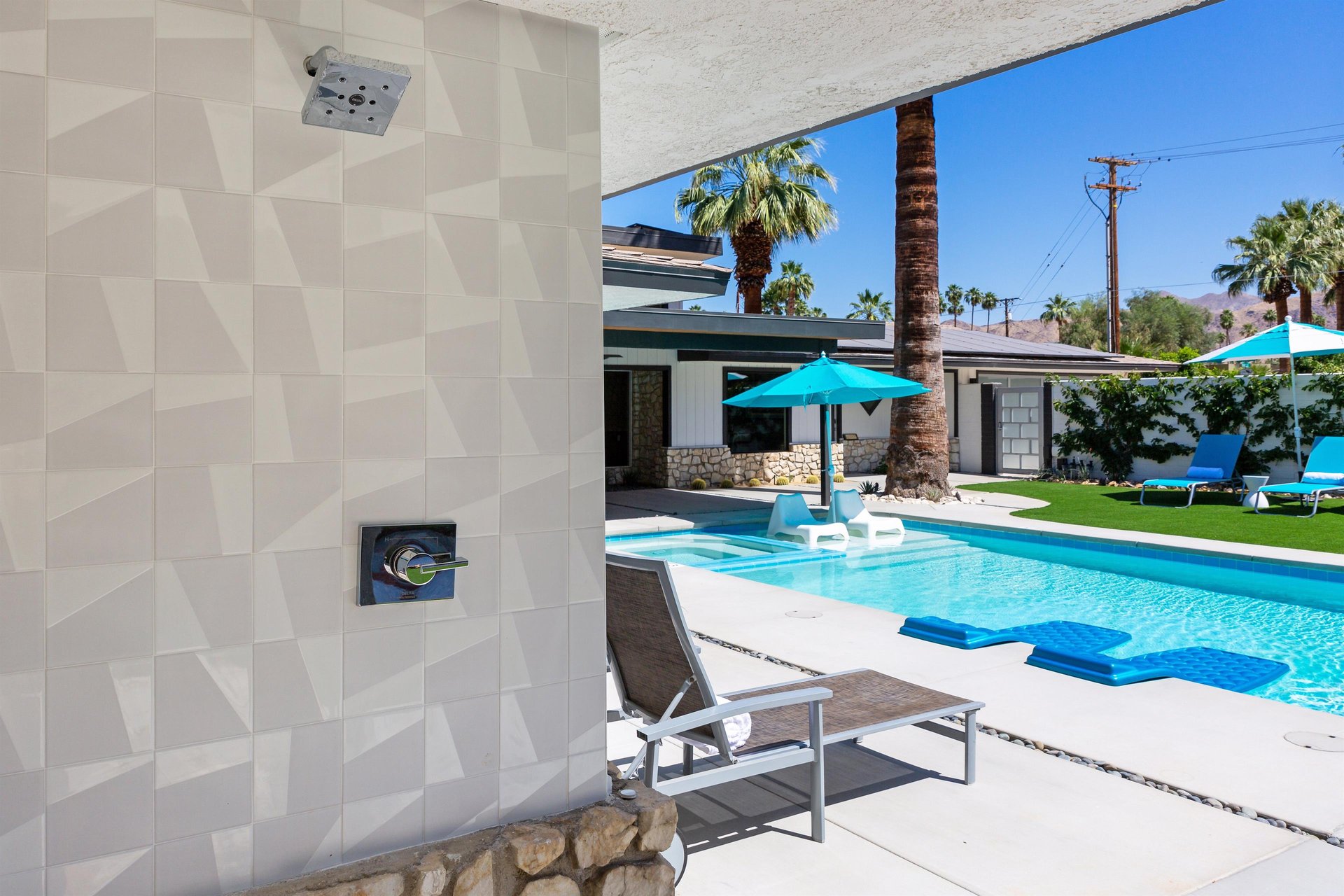 Outdoor shower