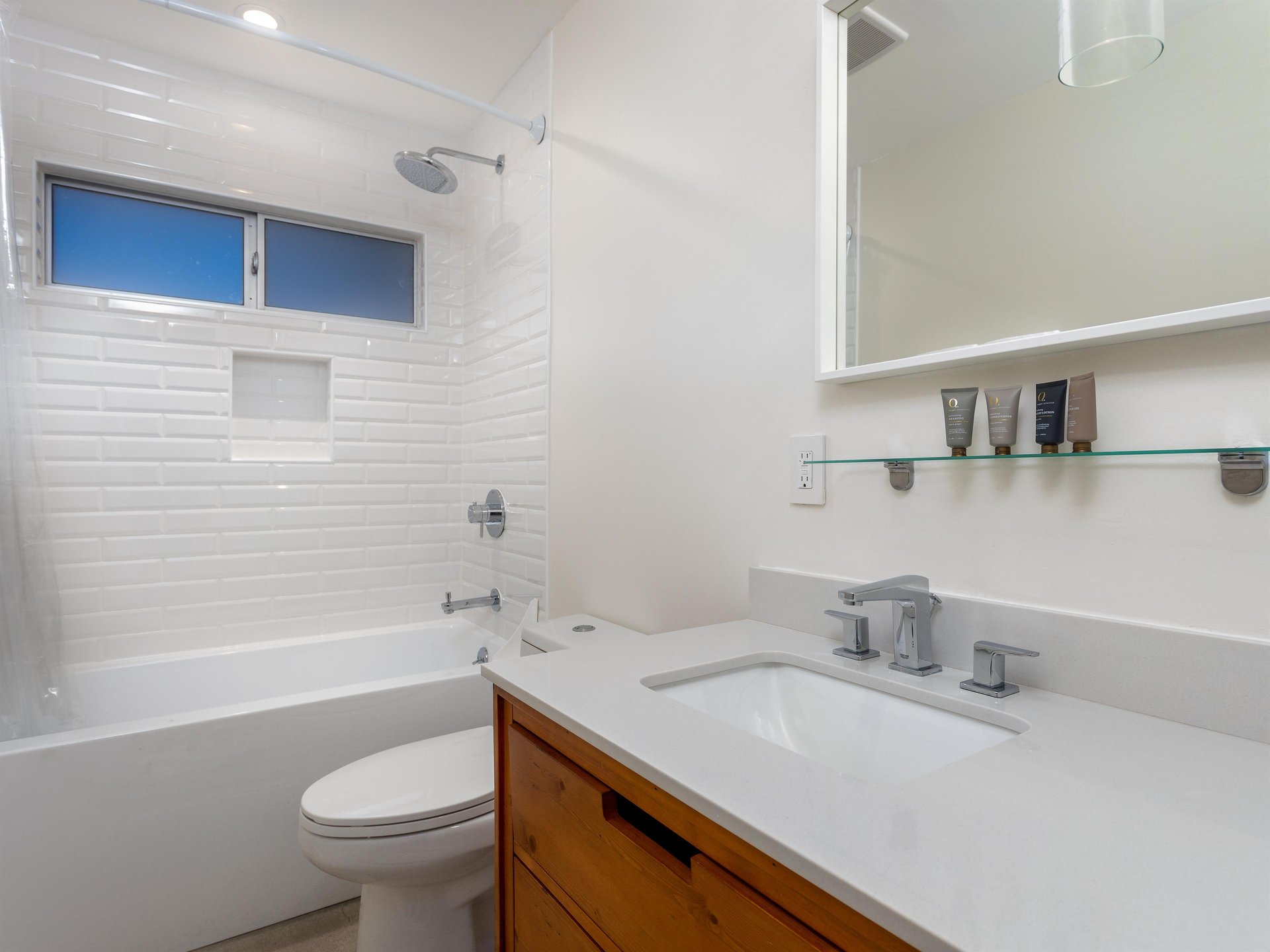 Three Updated Baths