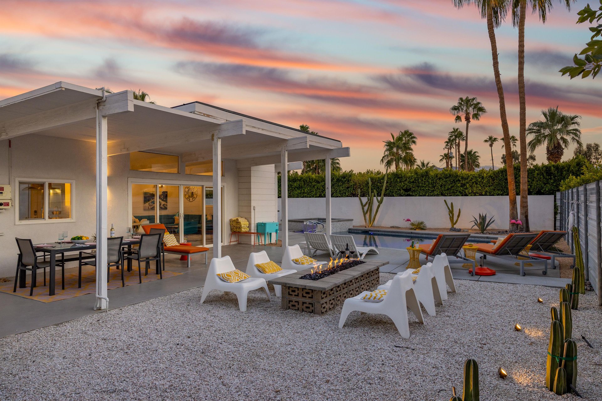 Amazing Palm Springs sunsets