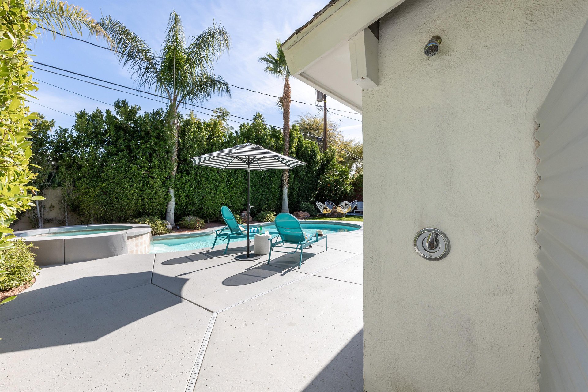 Outdoor shower