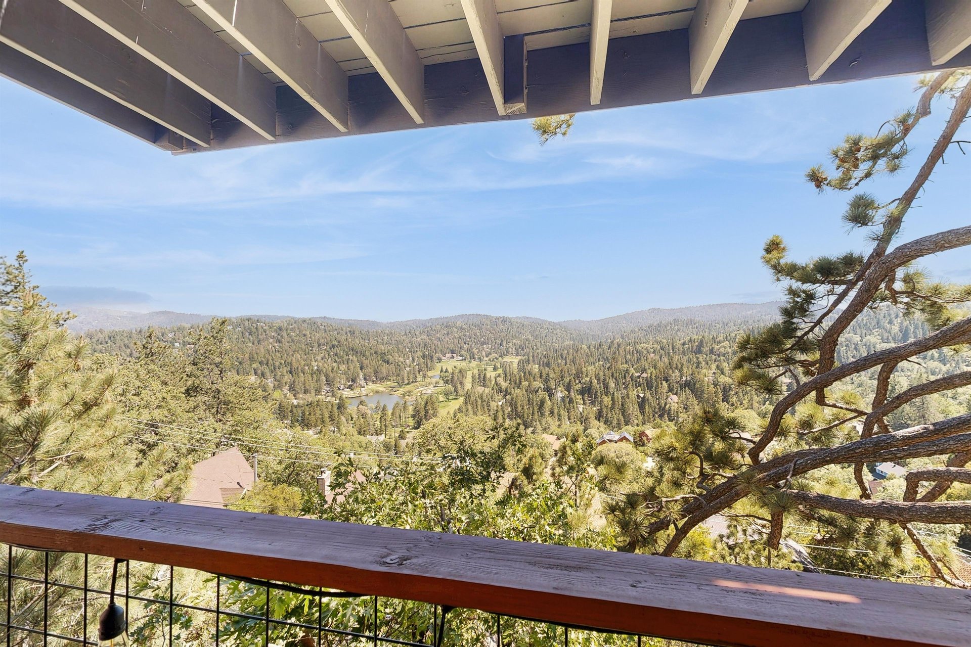 Deck access off of the primary and guest bedrooms.