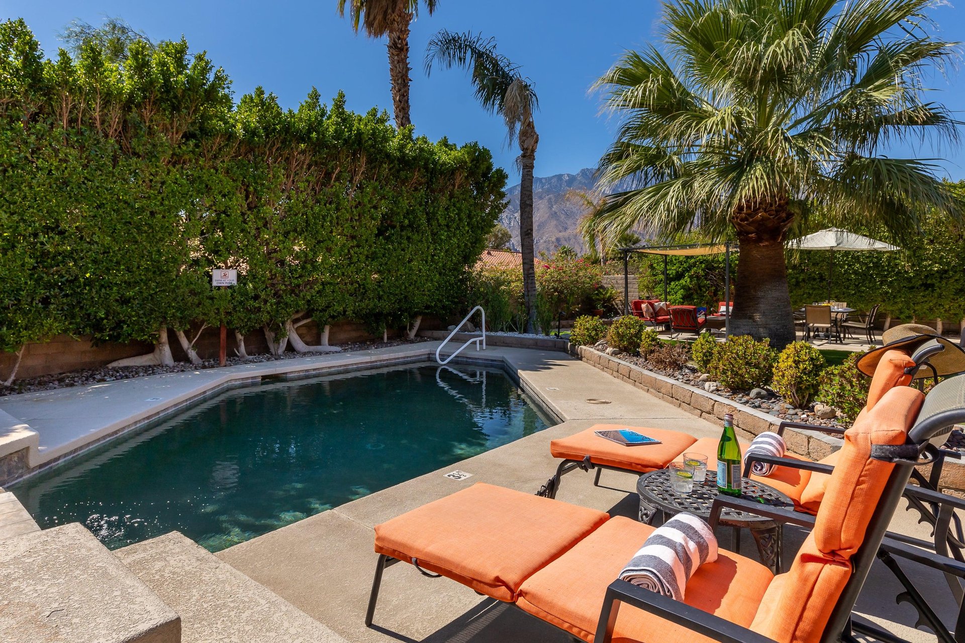 Relax by the pool