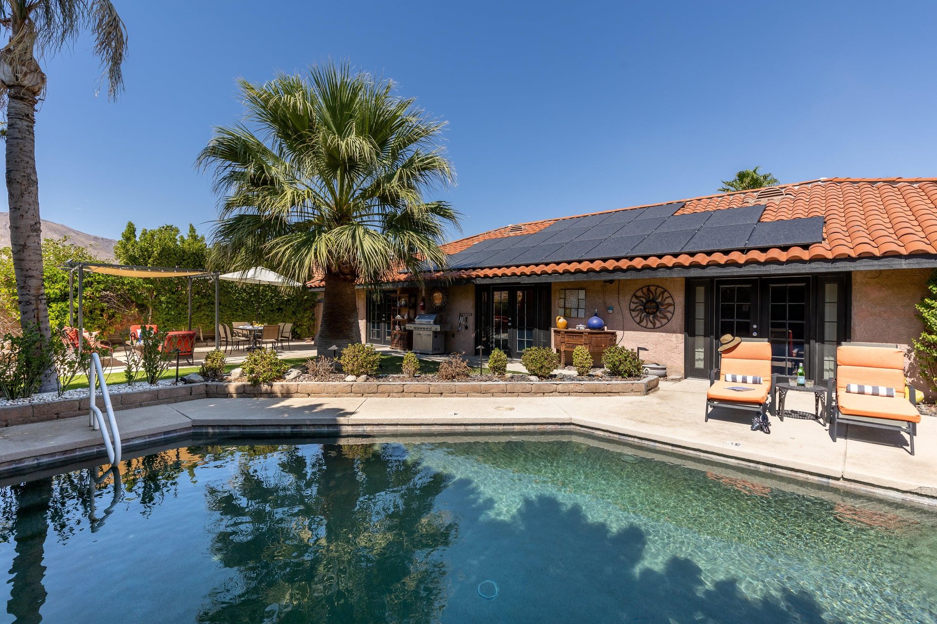 Dive in the pool