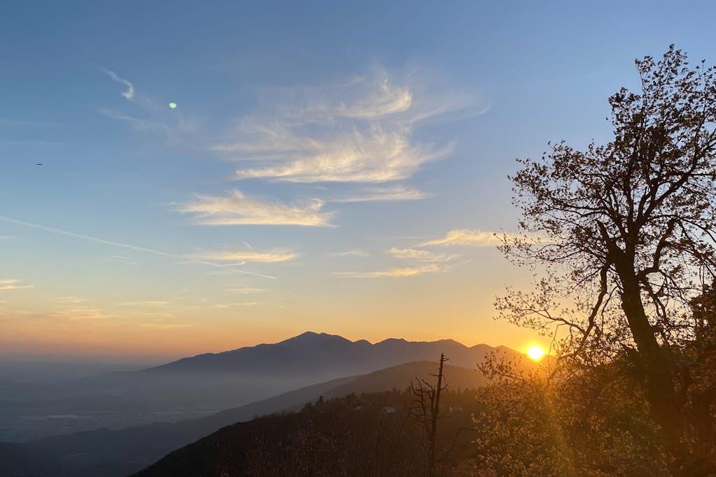 Enjoy sunsets and sunrises as from the deck. The ocean is visible on clear days.