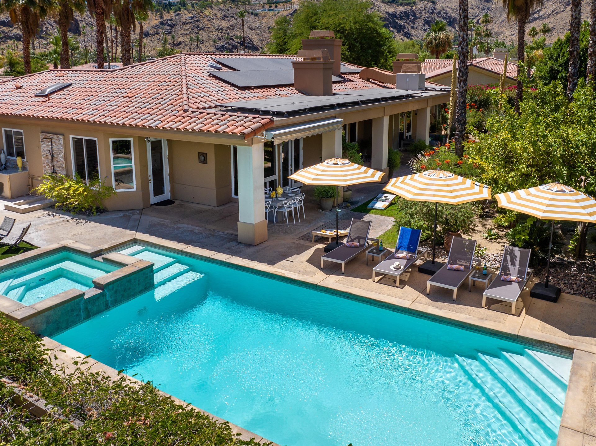 Aerial Pool Views
