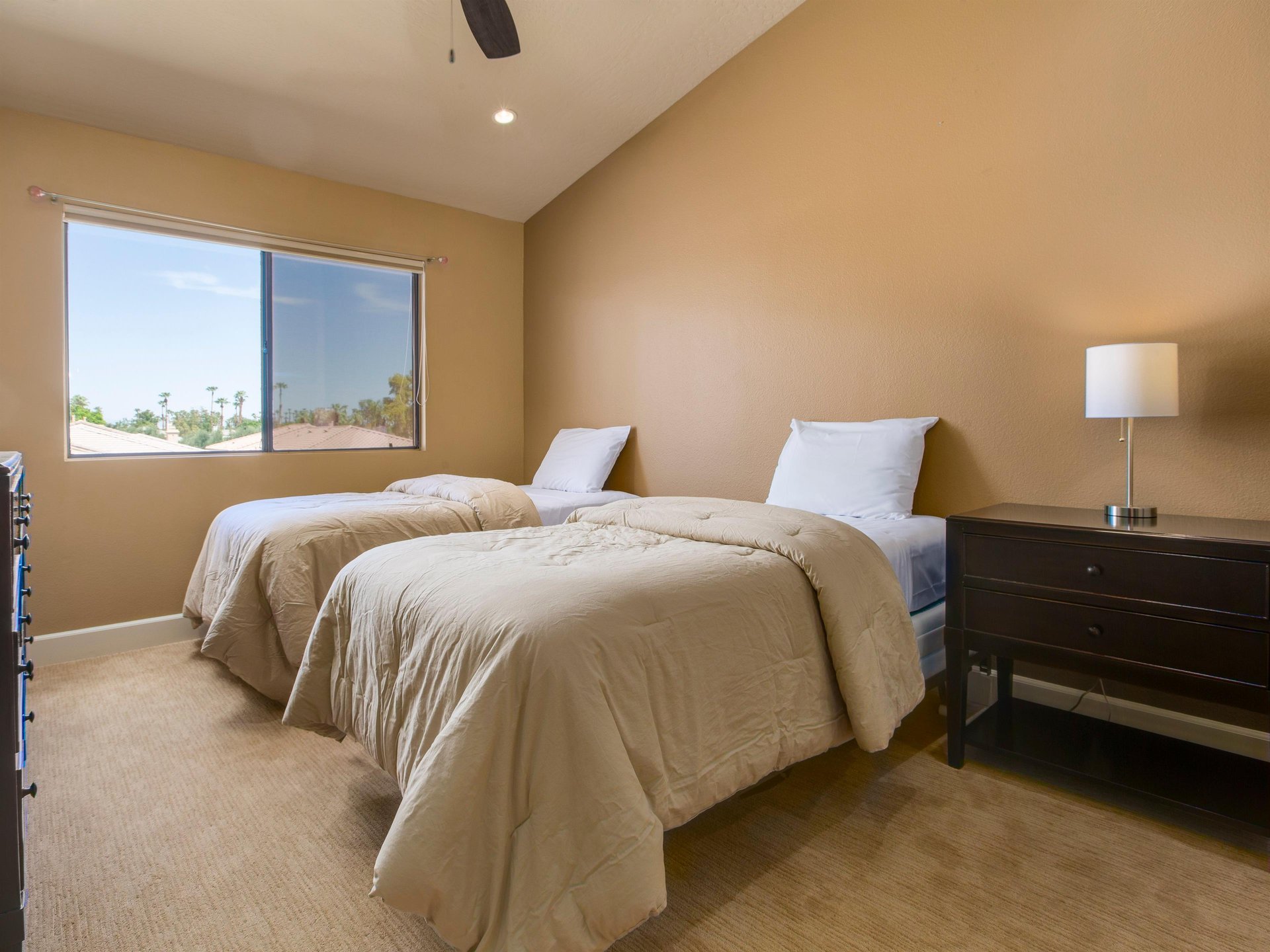 Spacious bedroom