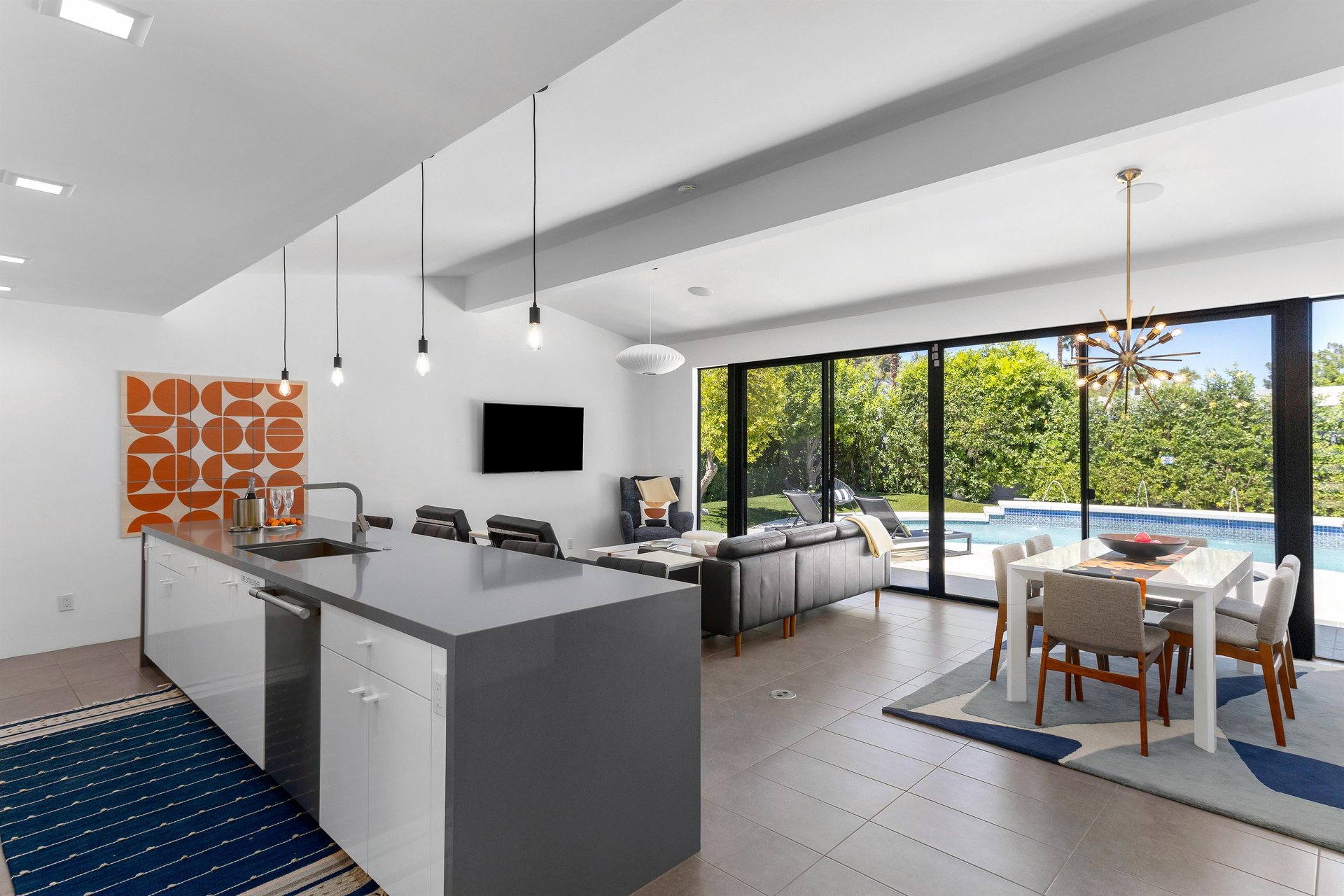 Spacious open floor plan